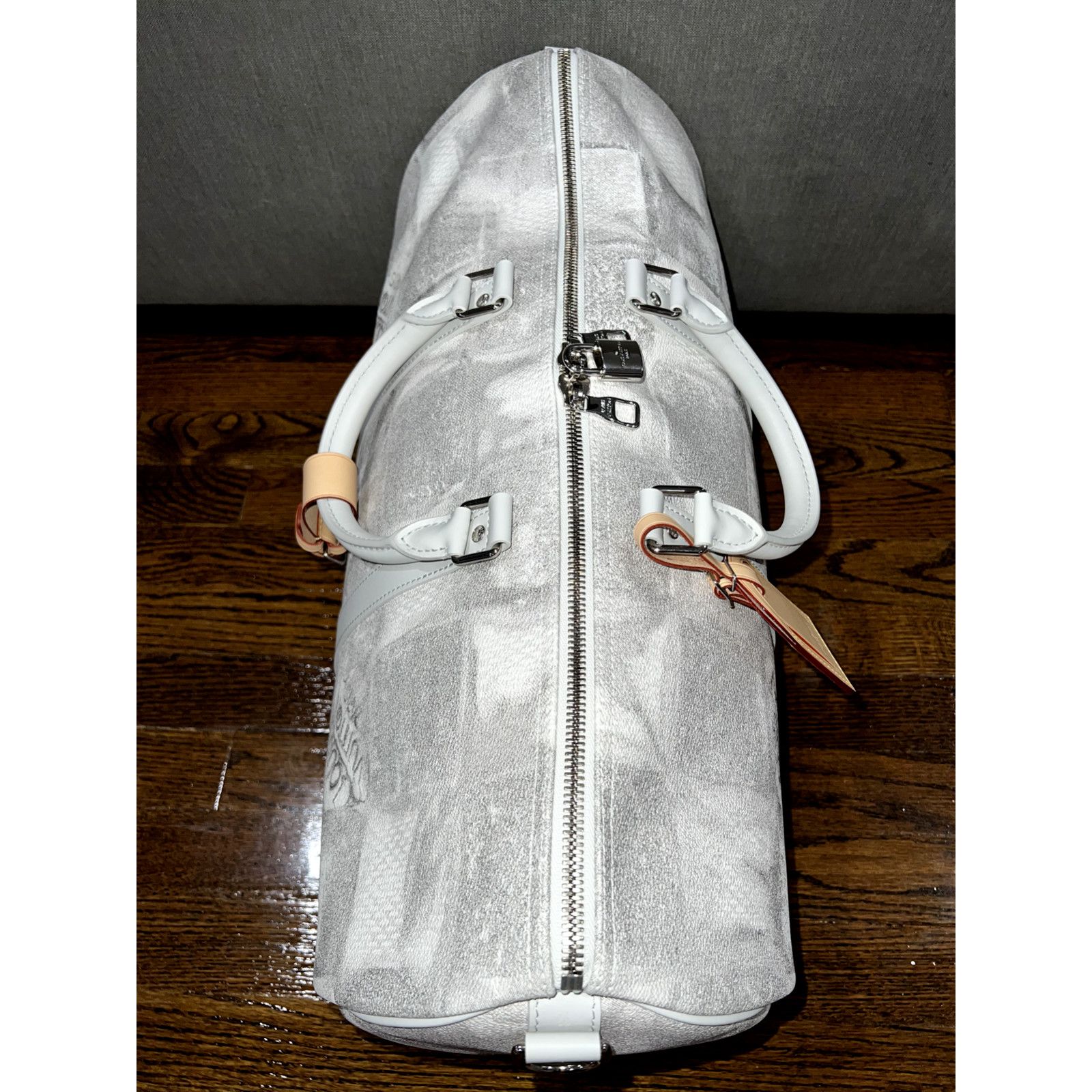 Louis Vuitton Louis Vuitton Keepall Bandouliere Logo Weekend Travel Bag Size ONE SIZE - 9 Thumbnail