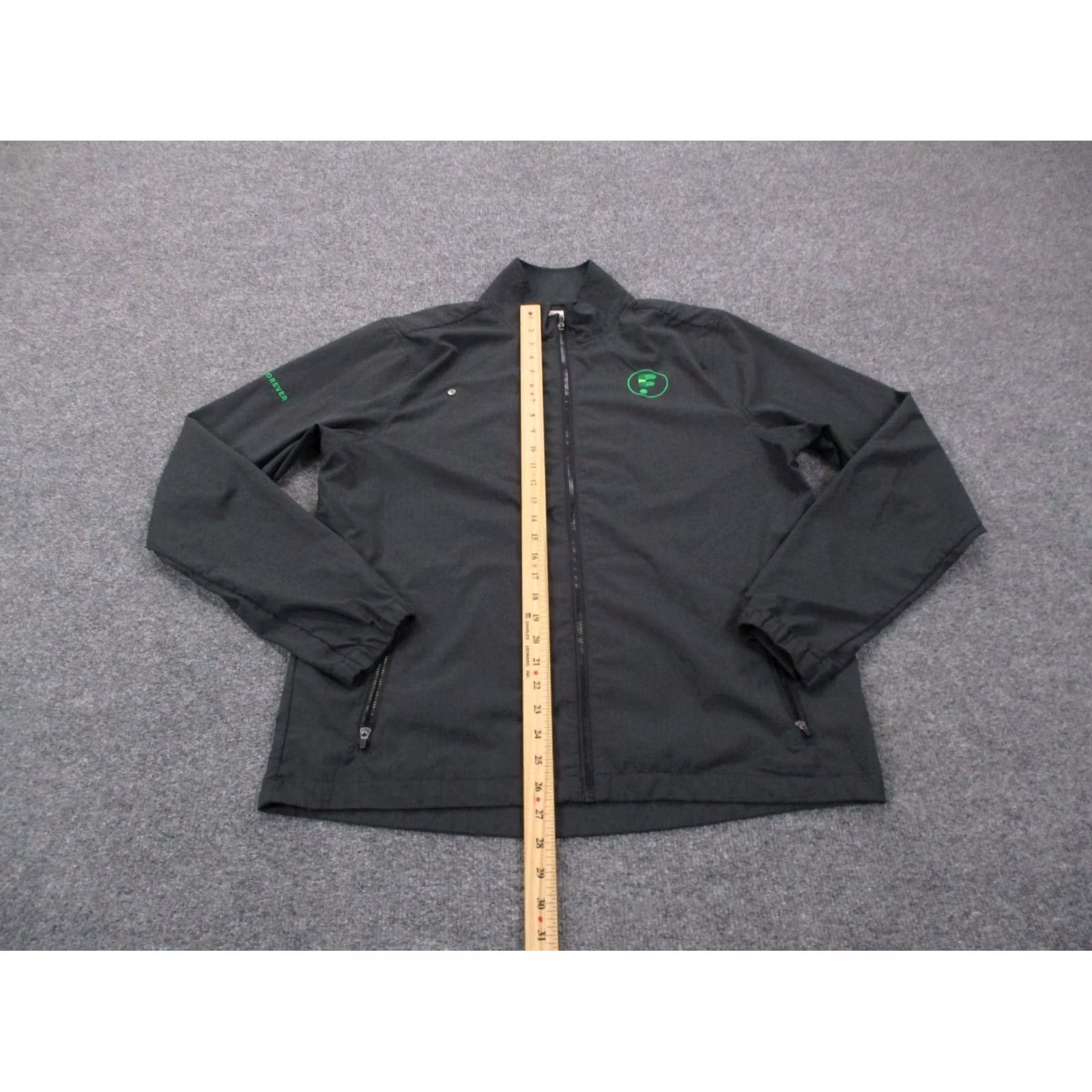 Vuori Vuori Jacket Mens L Gray Venture Track Performance Windbreaker Outdoor Lightweight Pockets 536 V536 Size US L / EU 52-54 / 3 - 3 Thumbnail