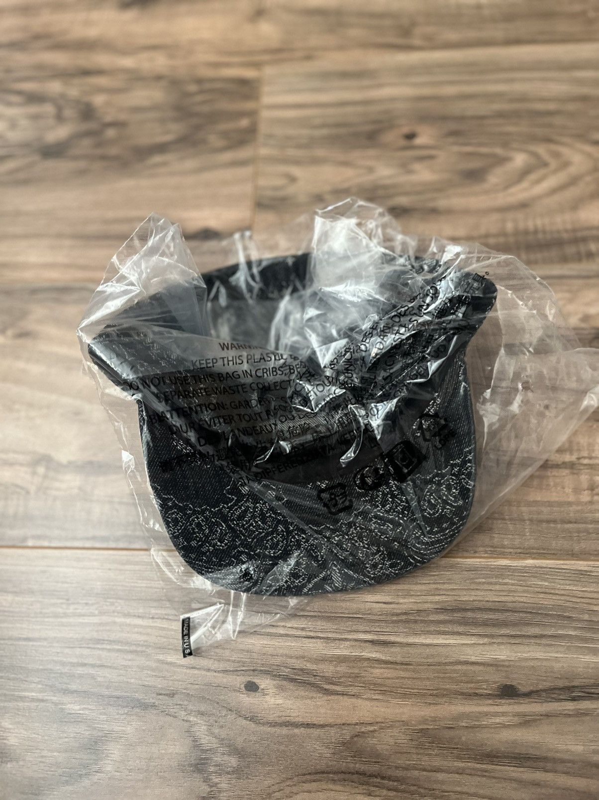 Supreme Supreme Bandana Jacquard Denim Camp Cap Size ONE SIZE - 6 Thumbnail