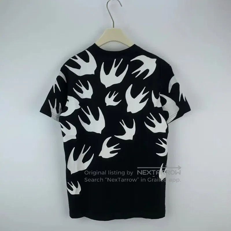 Alexander McQueen Alexander McQueen Black Cotton Men's T-Shirt . Size US M / EU 48-50 / 2 - 2 Thumbnail