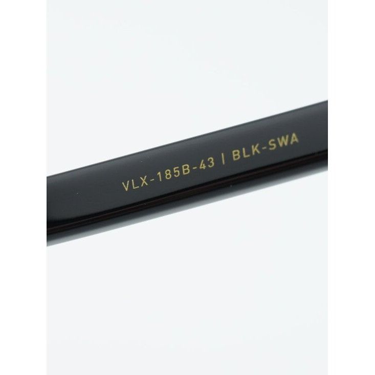 Valentino Valentino VLX-185B Eyeglasses Black with Stones 43mm Round Size ONE SIZE - 3 Thumbnail