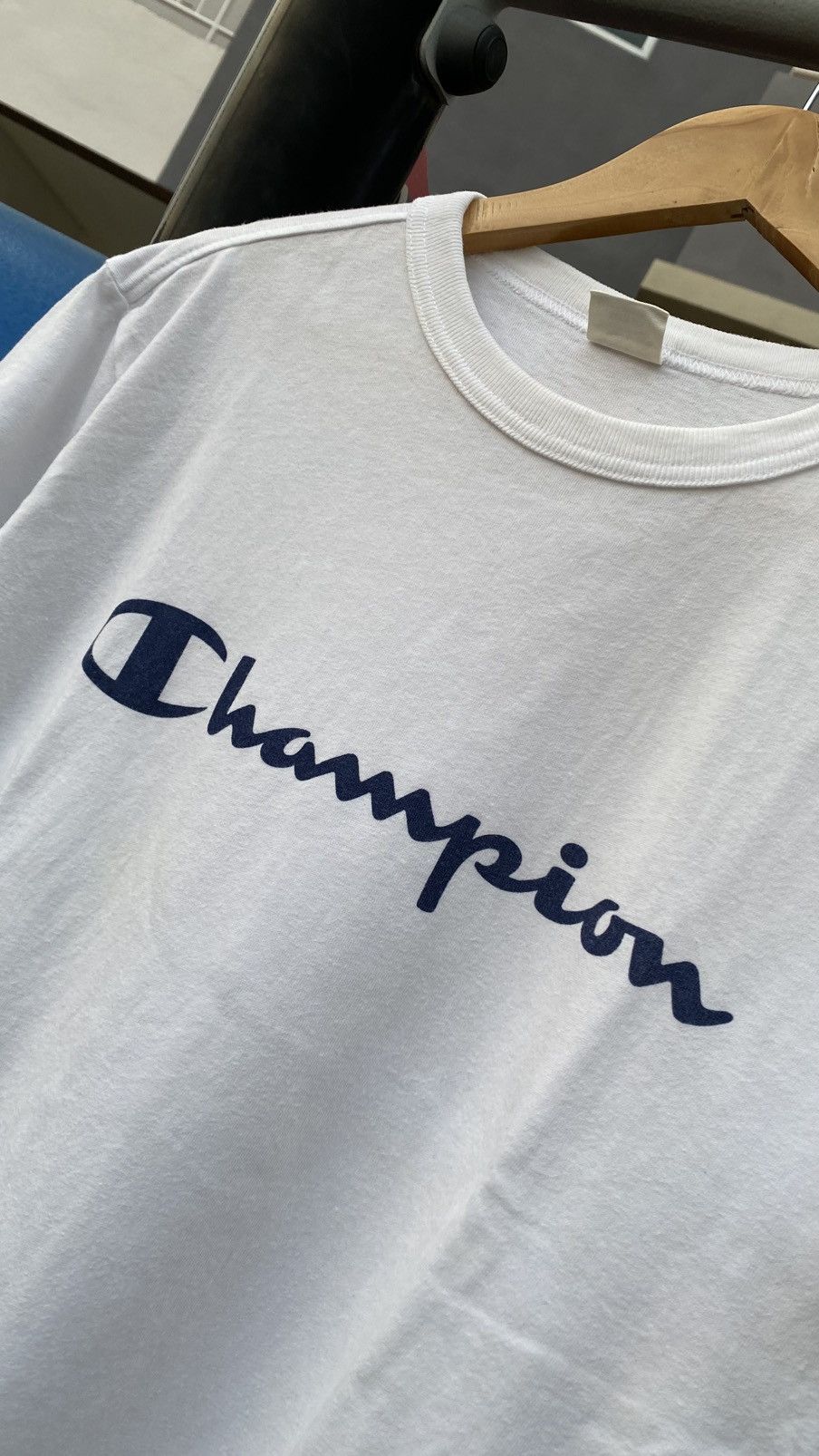 Champion Spellout Champion Good Condition Size US L / EU 52-54 / 3 - 2 Thumbnail