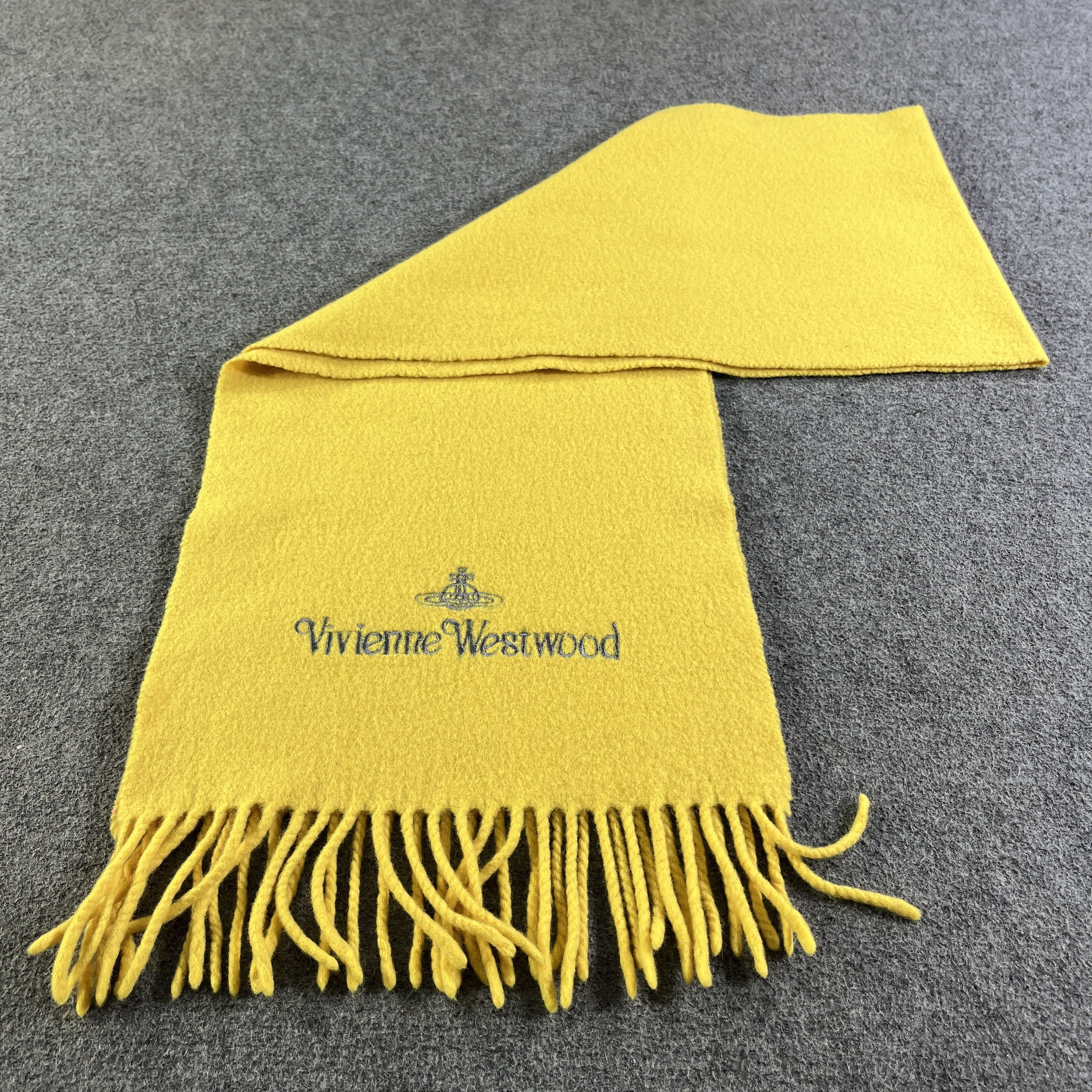 Vintage Tag Missing Vivienne Westwood Scarf / Muffler T1091 Size ONE SIZE - 3 Thumbnail