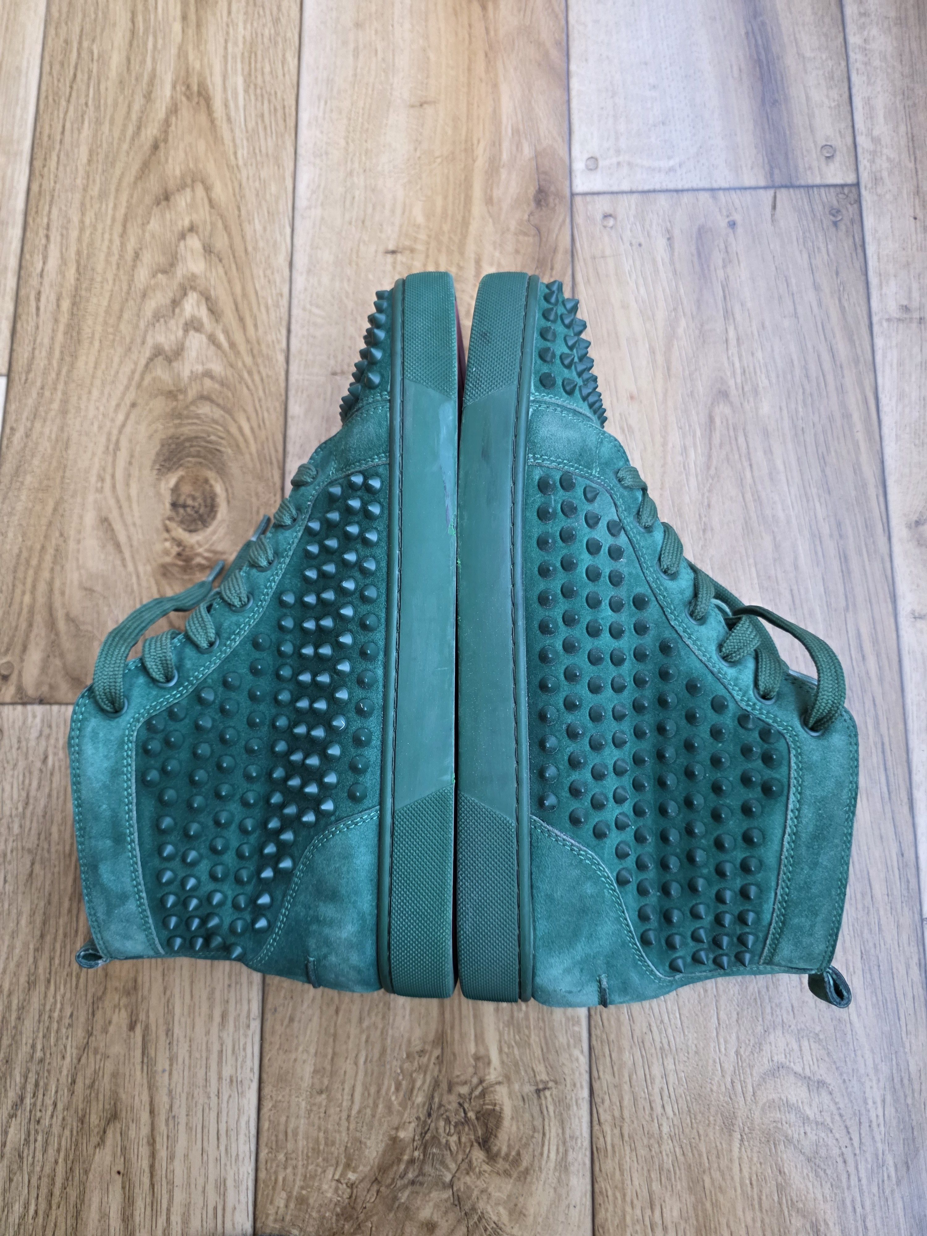 Christian Louboutin Christian Louboutin Suede Louis Junior Spikes Size US 10 / EU 43 - 4 Thumbnail
