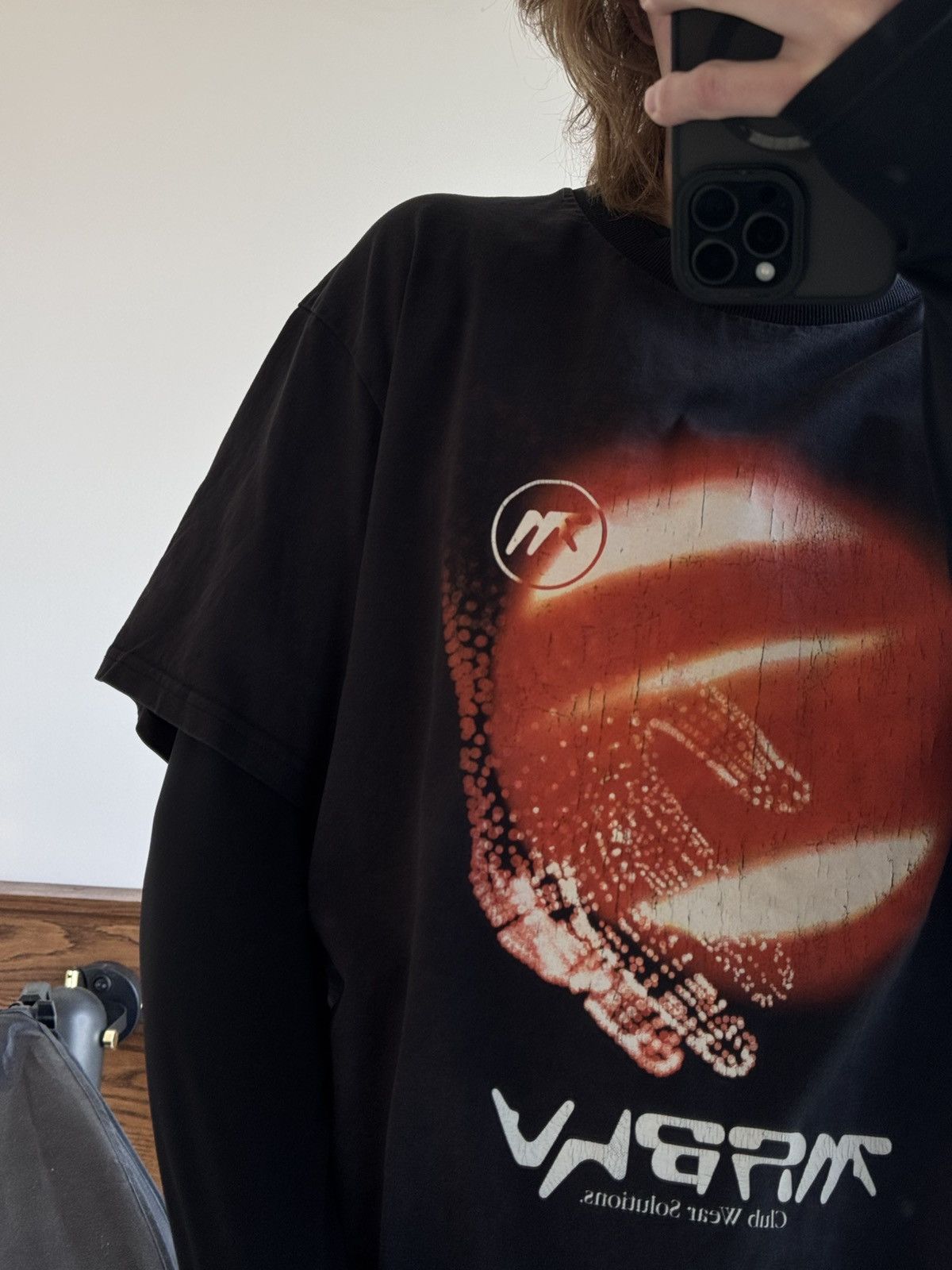 Apex Archive MISBHV Aphex Twin Tee Lsize Washed Black Hype Size US L / EU 52-54 / 3 - 18 Thumbnail