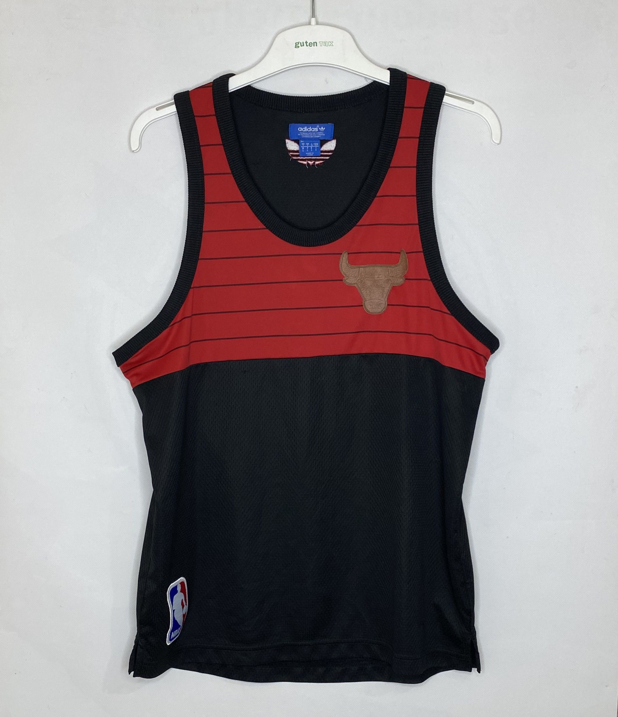 Adidas × NBA CHICAGO BULLS NBA 2013 BASKETBALL TANK TOP JERSEY SHIRT Size US S / EU 44-46 / 1 - 1 Thumbnail