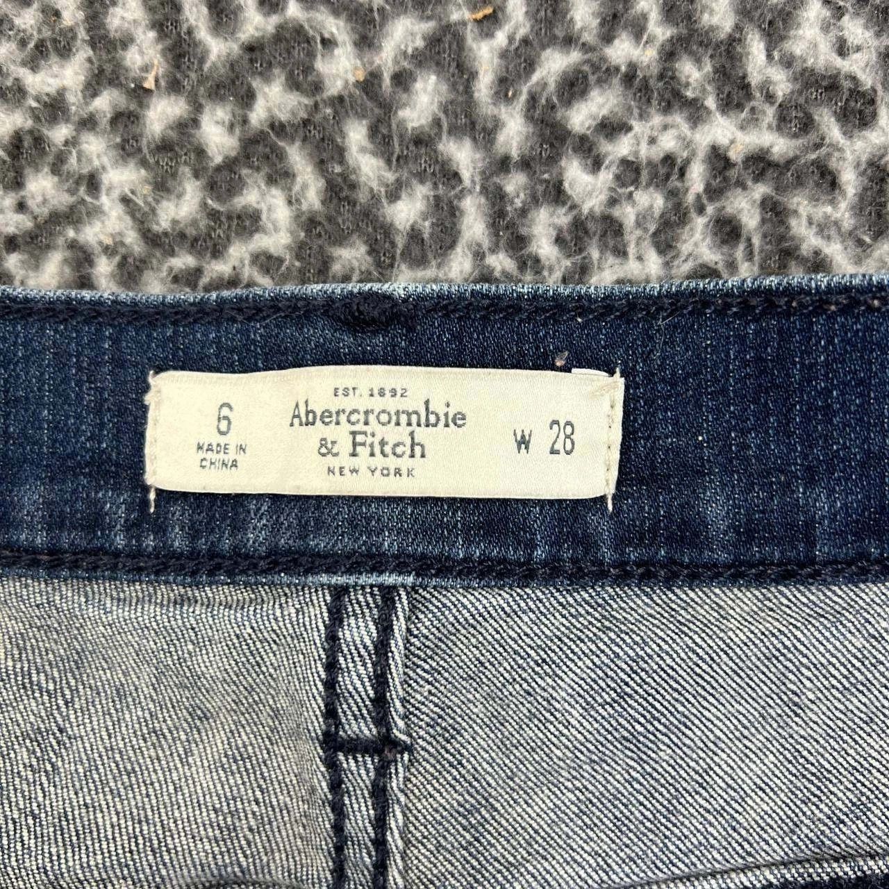 Abercrombie & Fitch Abercrombie & Fitch Shorts Women 6 Denim Jeans Cuffed 31x4 Size 31" - 8 Thumbnail