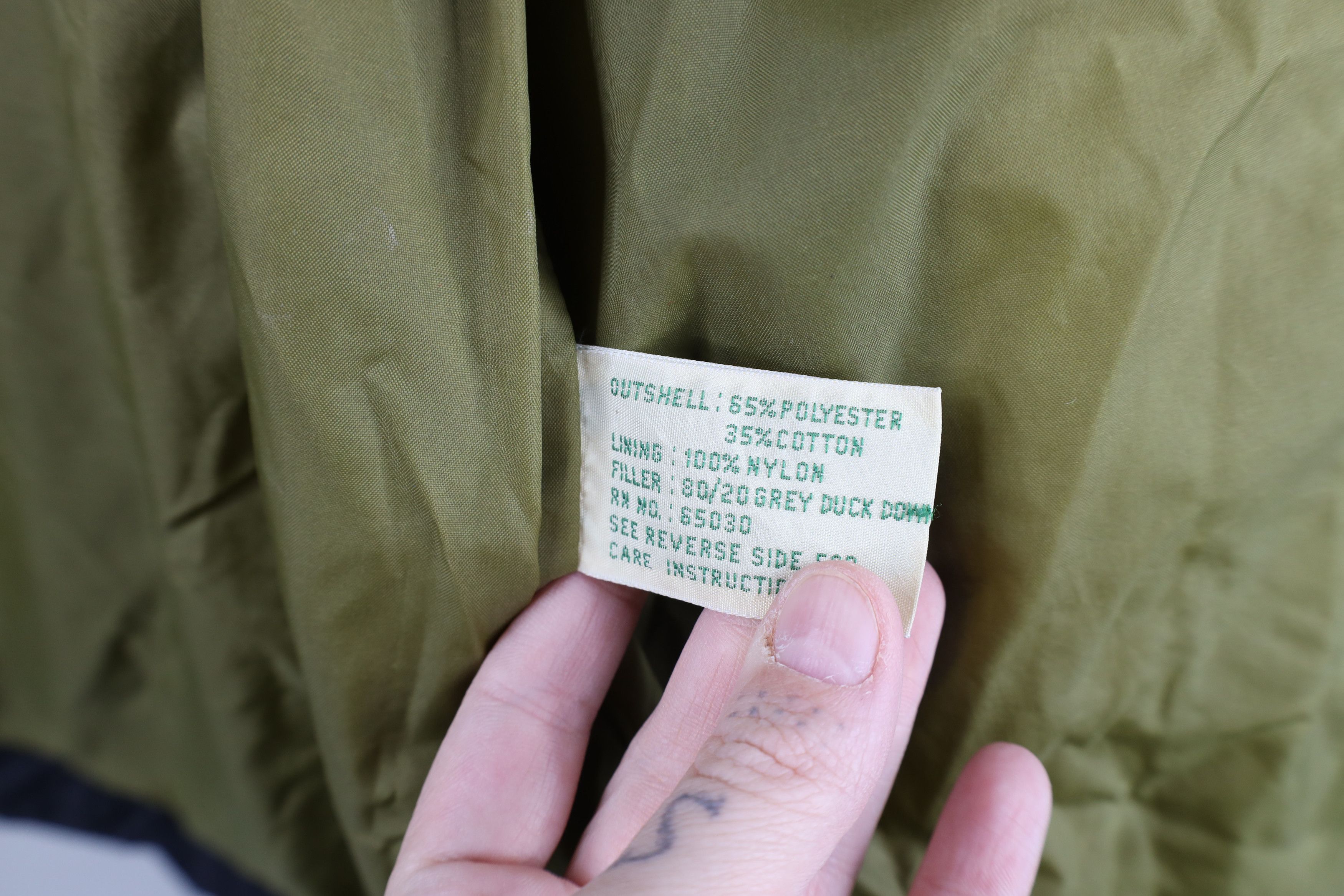 Vintage Vintage 90s Streetwear Duck Down Puffer Jacket Charcoal Gray Size US L / EU 52-54 / 3 - 12 Thumbnail
