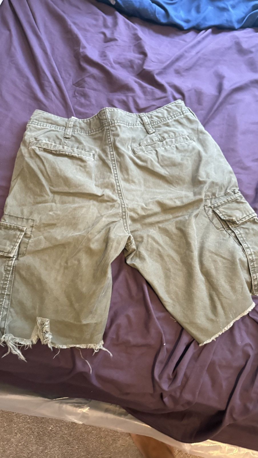 Old Navy grenn jorts Size US 30 / EU 46 - 4 Thumbnail