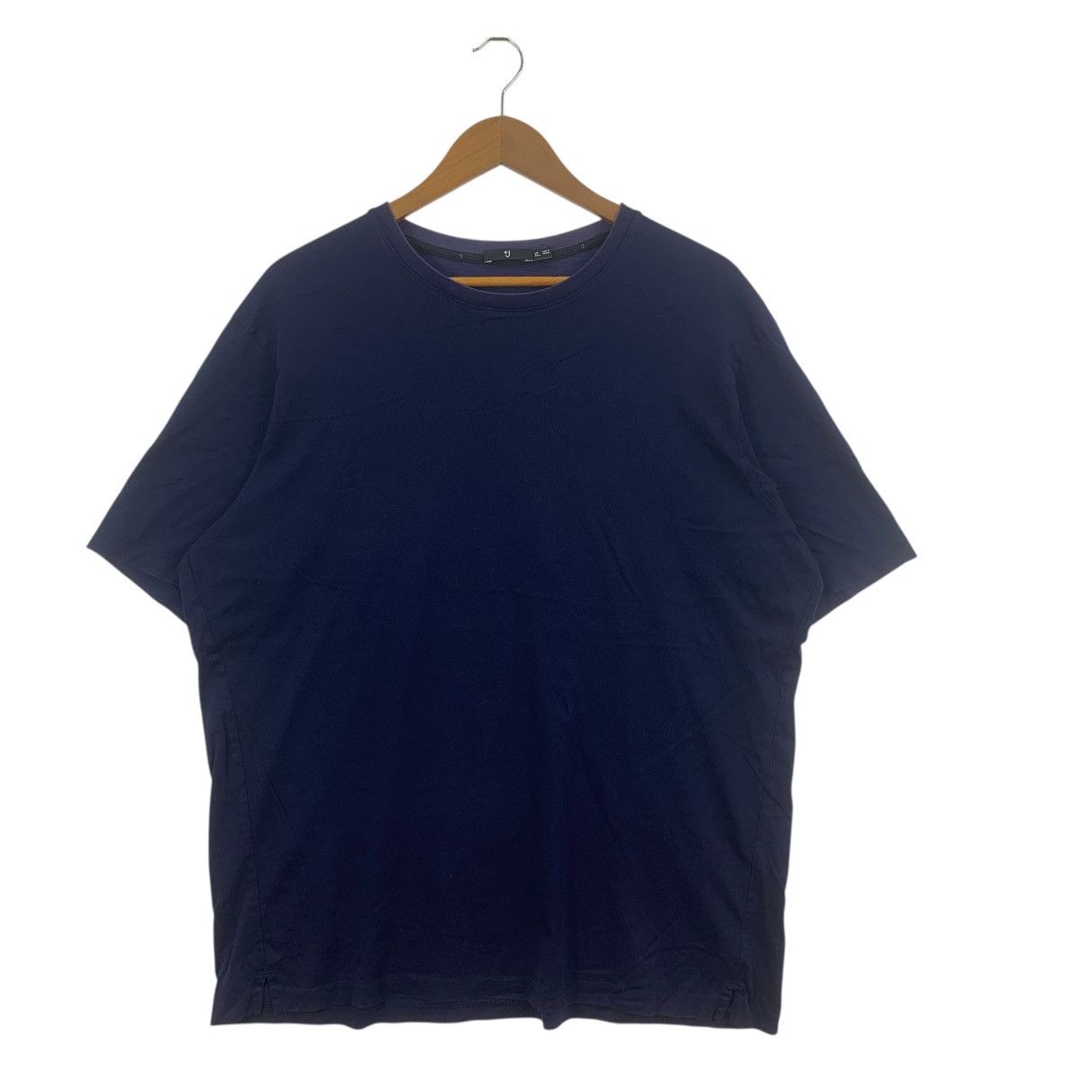Jil Sander JIL SANDER x UNIQLO +J Collection Plain Navy Baggy Tee Shirt Size US XL / EU 56 / 4 - 3 Thumbnail
