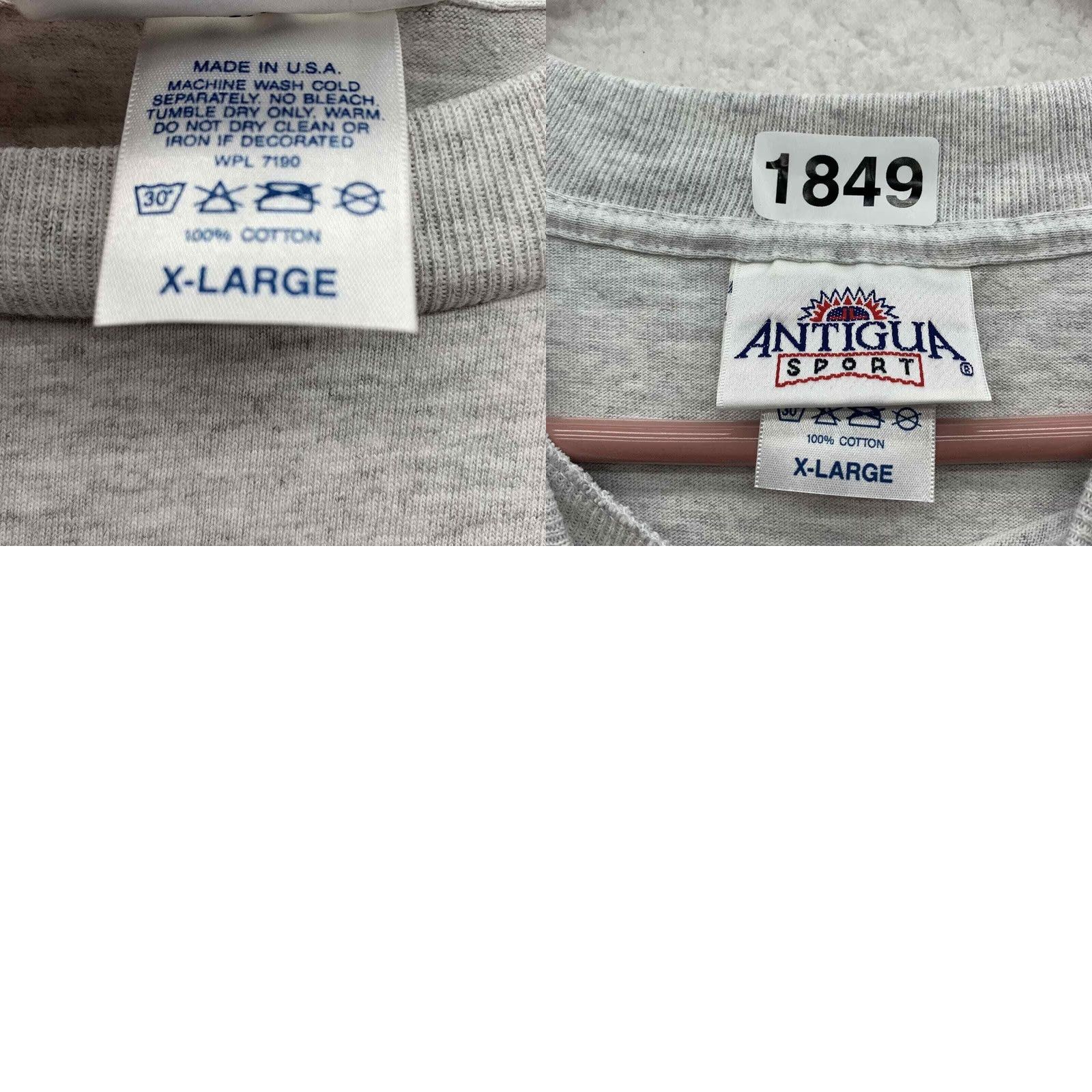 X-LARGE Antigua Superbowl 29 XXIX T-Shirt Mens XL X-Large 1995 Miami USA Made Gray NWOT Size US XL / EU 56 / 4 - 9 Thumbnail