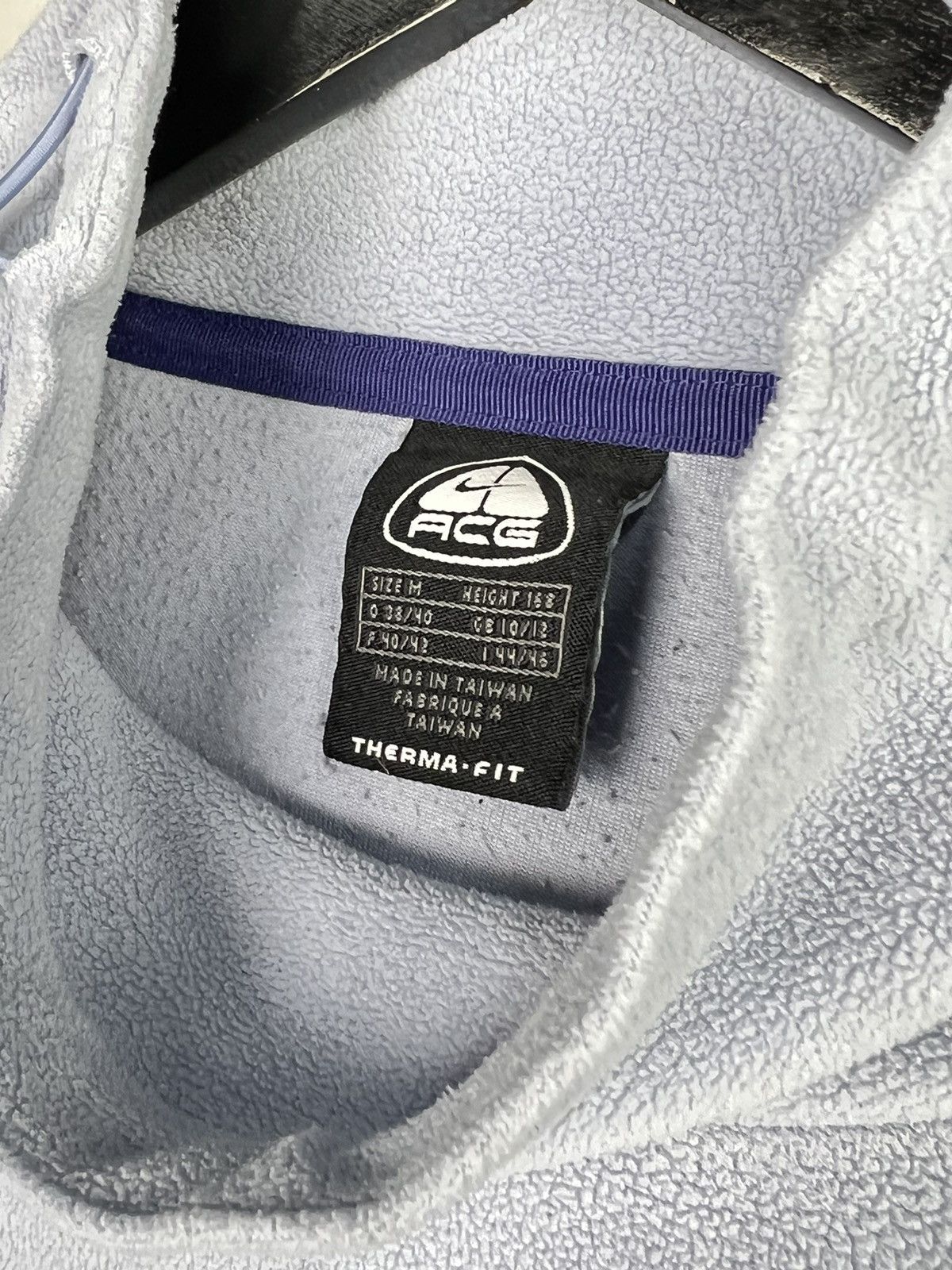 Nike ACG Vintage Nike ACG Therma-Fit Fleece Top Size M - L Size M / US 6-8 / IT 42-44 - 7 Thumbnail