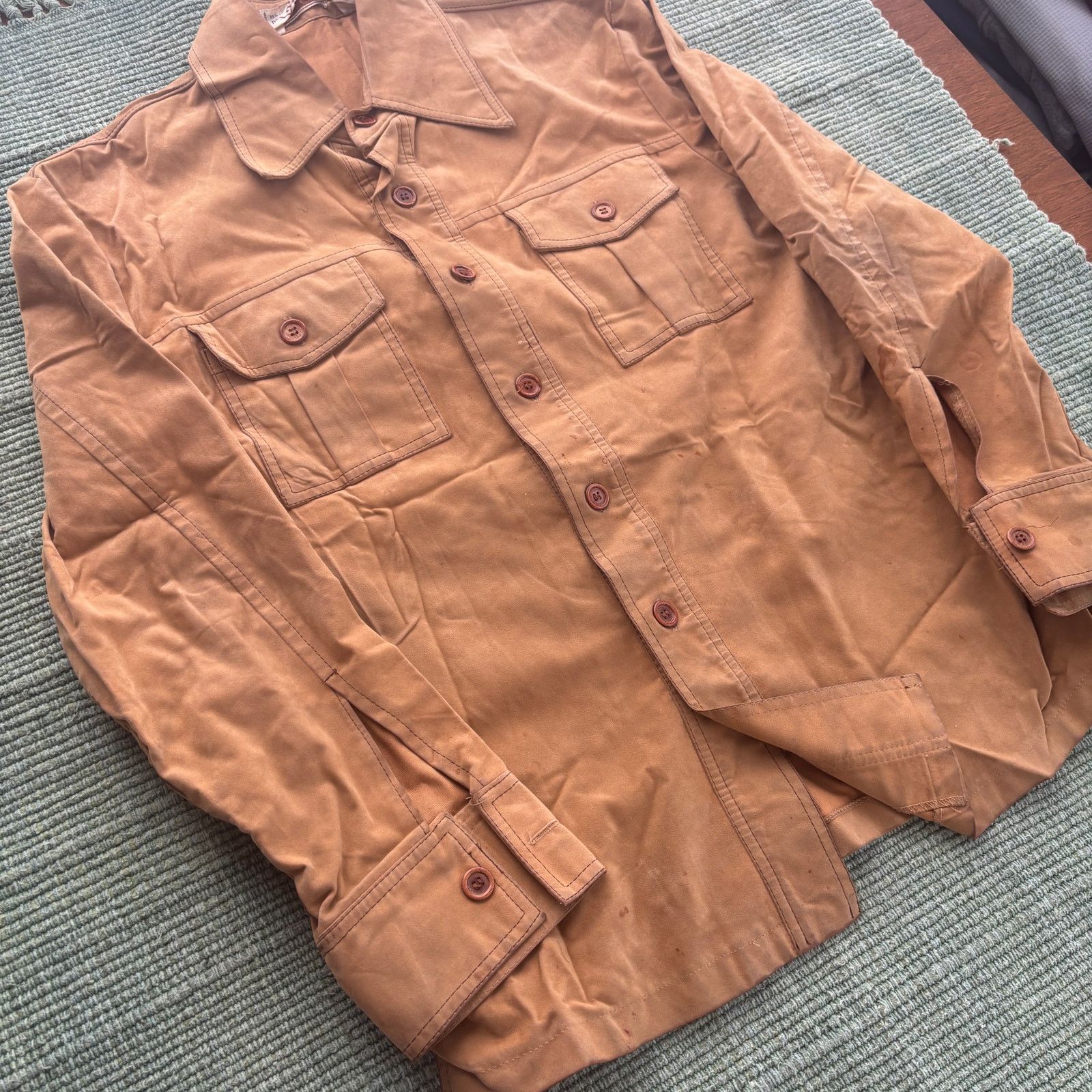 Vintage True vintage 70s Carl Michaels suede style western jacket Size US L / EU 52-54 / 3 - 5 Thumbnail