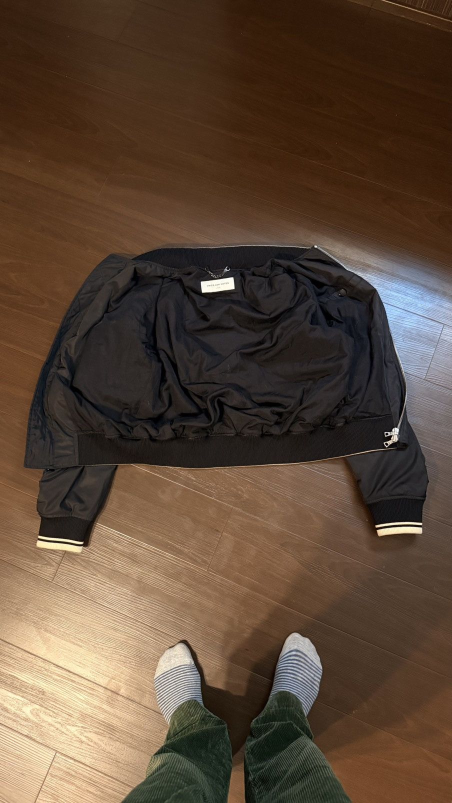 Dries Van Noten Dries Van Noten Zip Bomber Size US S / EU 44-46 / 1 - 5 Thumbnail