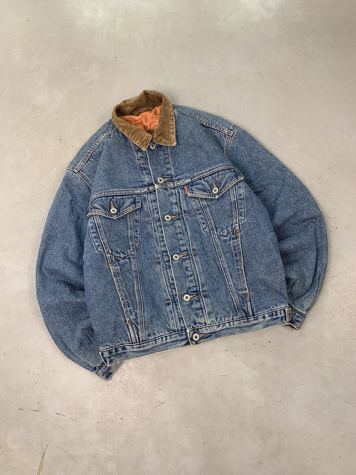 Levi's × Supreme Supreme x Levi's Hickory Stripe Type 1 Jacket