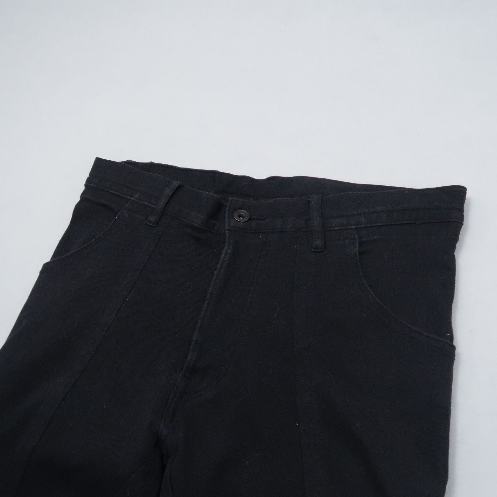 Julius Julius SS14 "Ghost" Spiral Cut Denim Black Size US 34 / EU 50 - 9 Thumbnail
