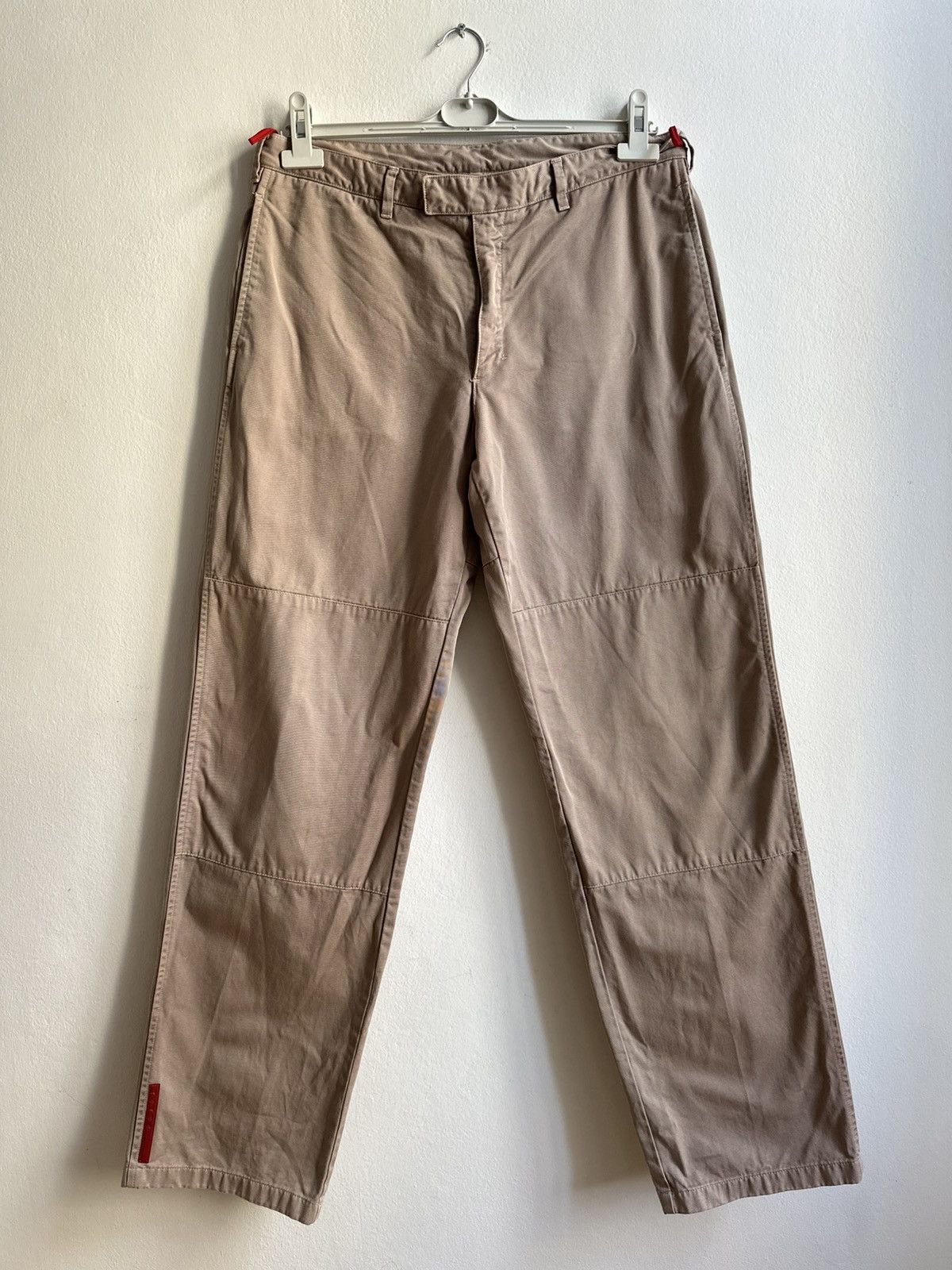 Prada Vintage Prada Sport Collection 00s Mens Double knee Pants Size US 34 / EU 50 - 2 Thumbnail