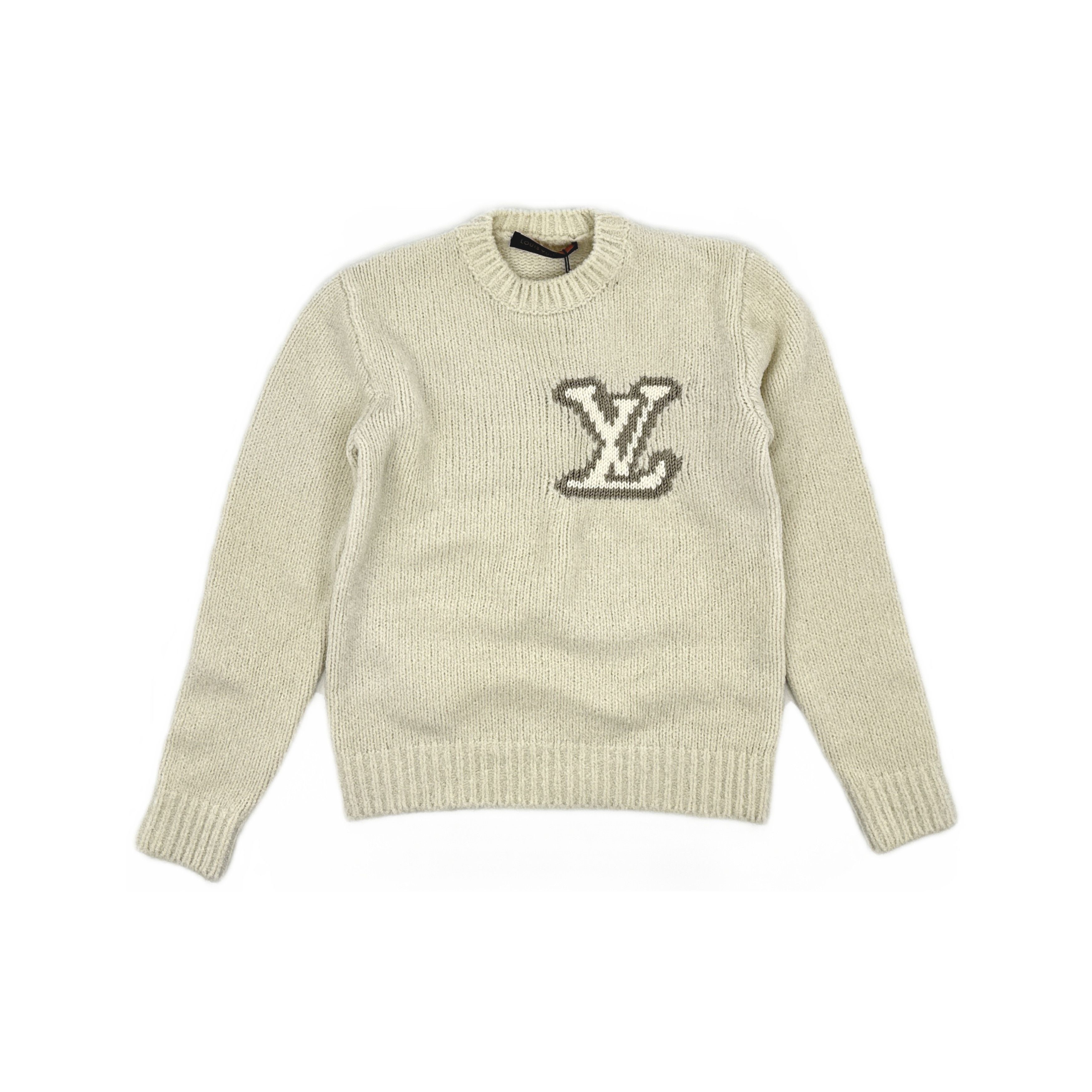 Louis Vuitton Louis Vuitton LV Intarsia Crewneck Sweater Size S Size US S / EU 44-46 / 1 - 1 Thumbnail