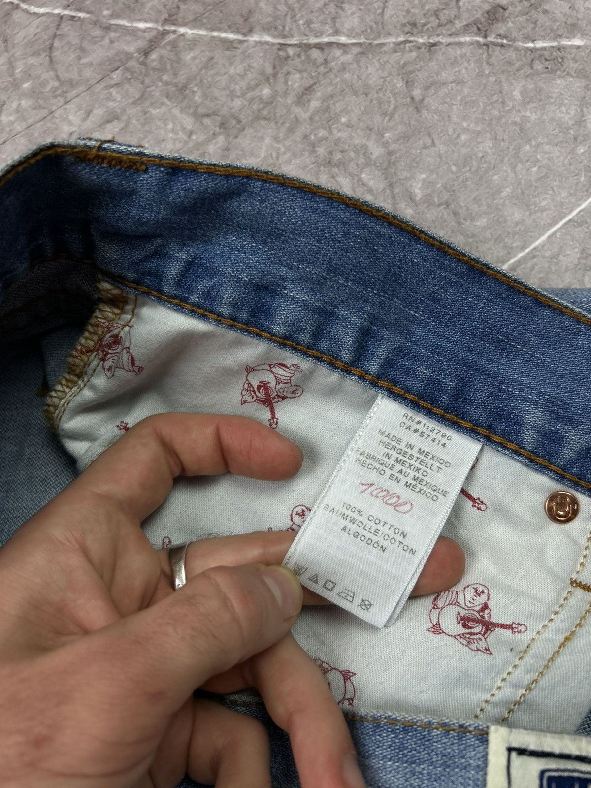 True Religion Vintage Baggy True Religion Jeans Size 36 Size US 36 / EU 52 - 8 Thumbnail