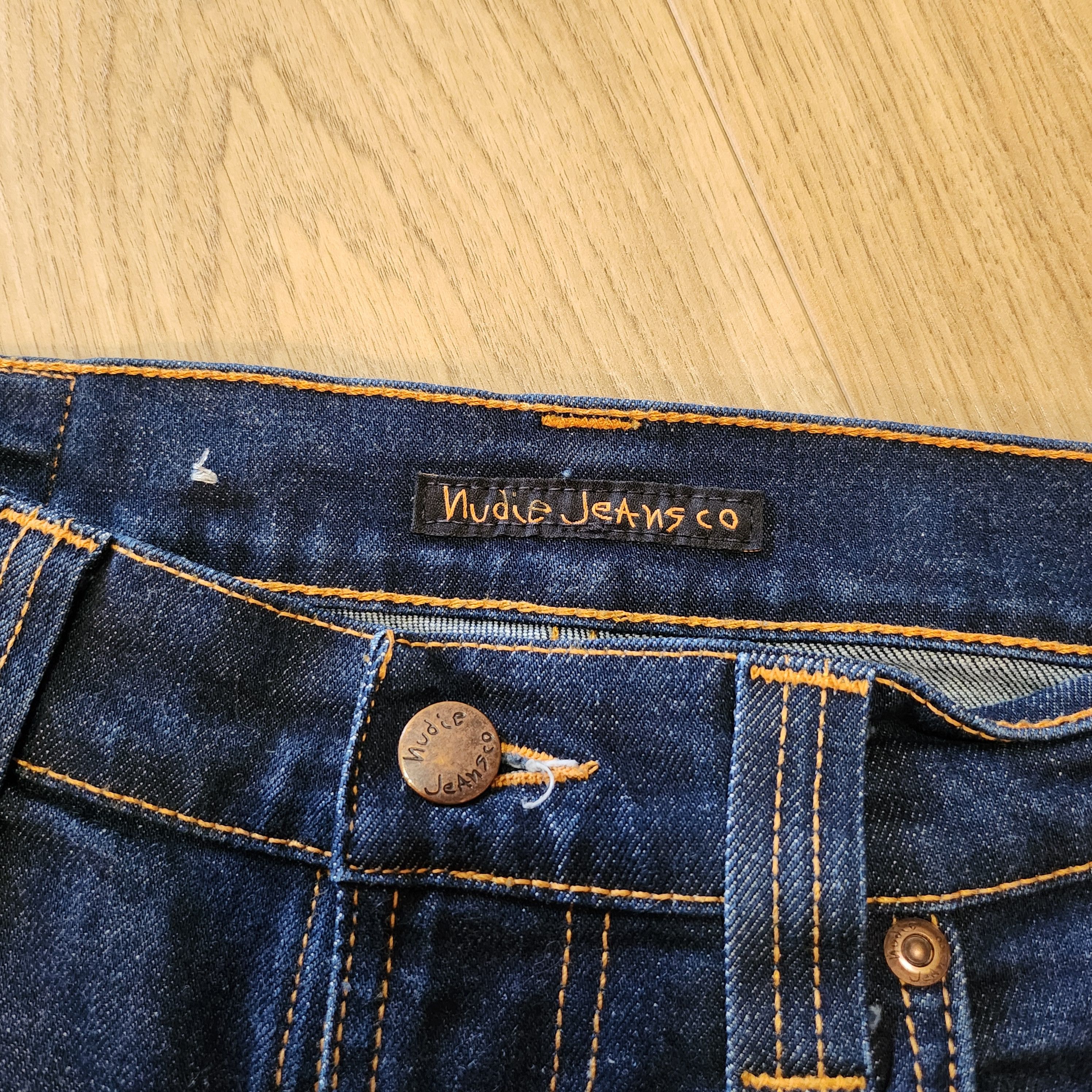 Nudie Jeans Tape Ted 33x32 Blue Denim Size US 33 - 3 Thumbnail