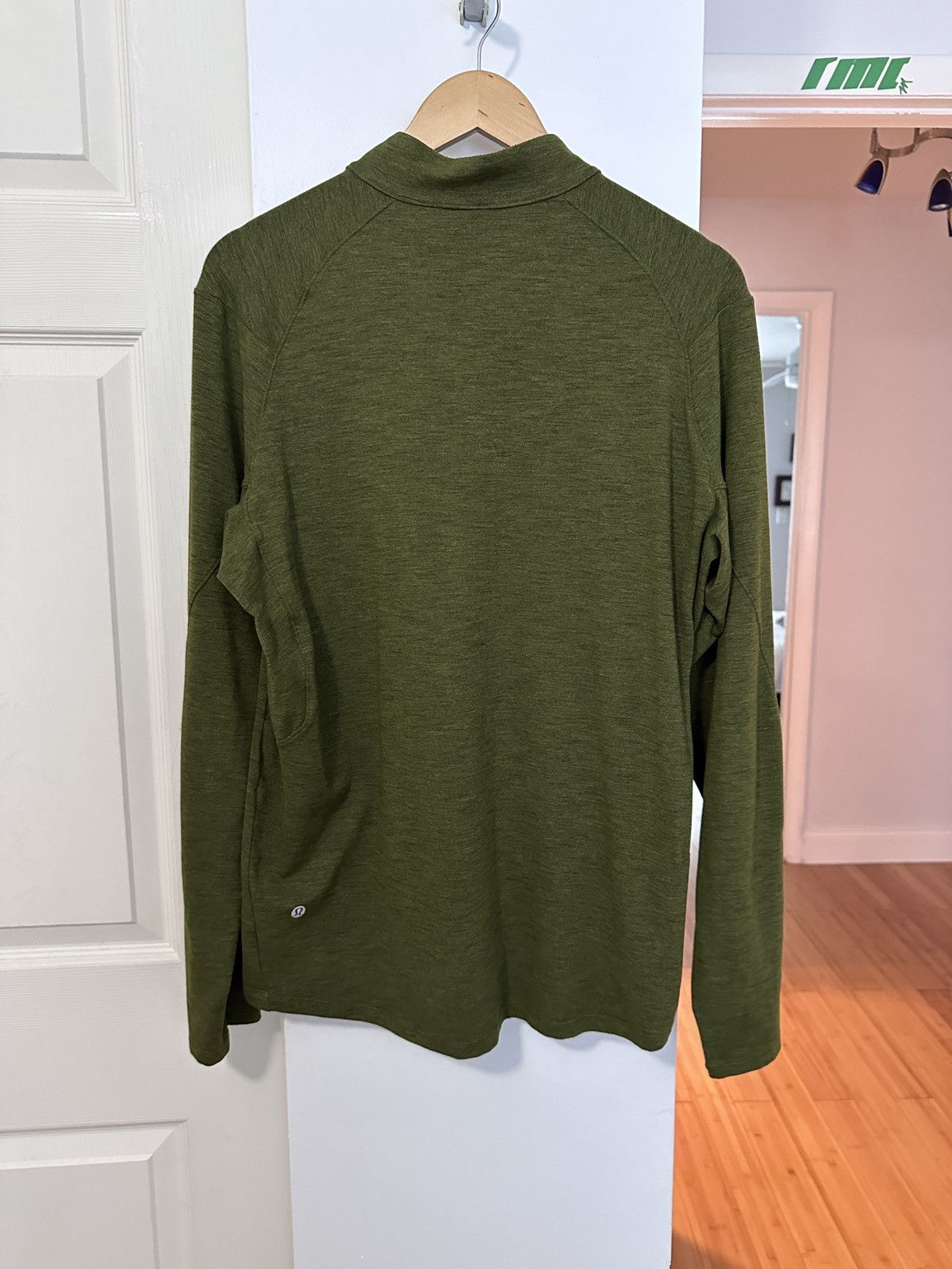 Lululemon Lululemon Half zip/ Mock Green Size US L / EU 52-54 / 3 - 3 Thumbnail