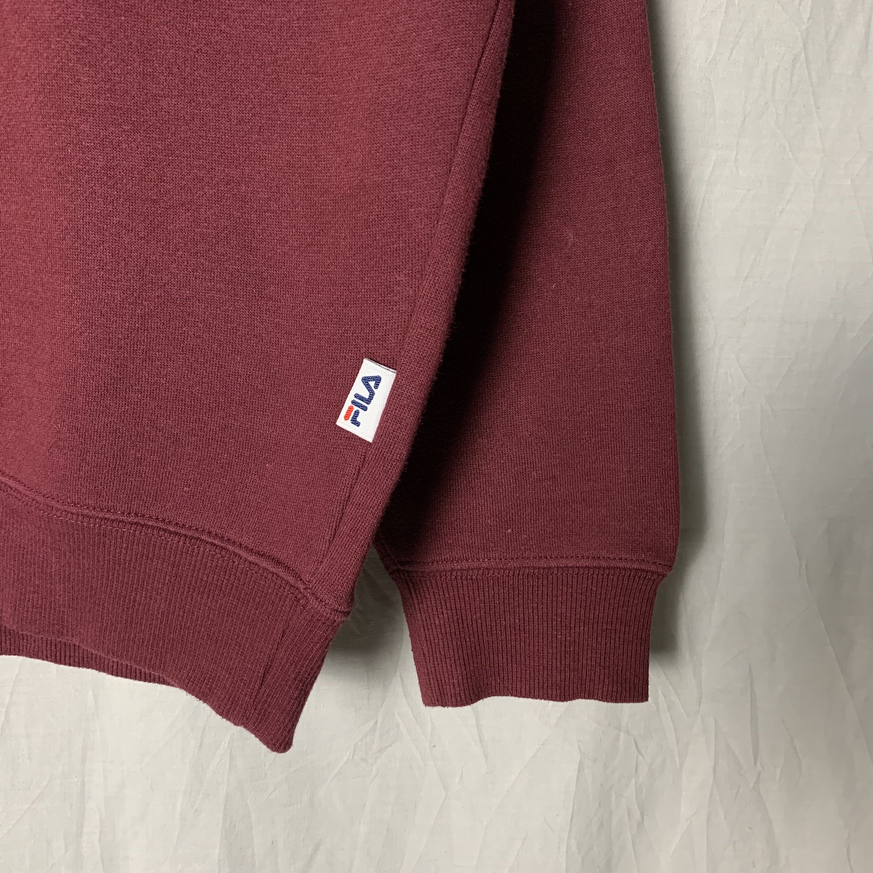 Fila Fila Burgundy Sweatshirt Crewneck Size US L / EU 52-54 / 3 - 5 Thumbnail