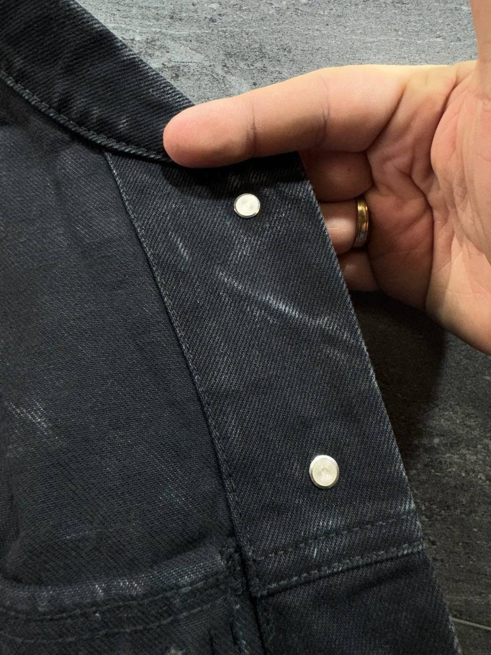 Acne Studios Acne Studios Bla Konst Lamp Black Denim Jacket Size S / US 4 / IT 40 - 17 Thumbnail