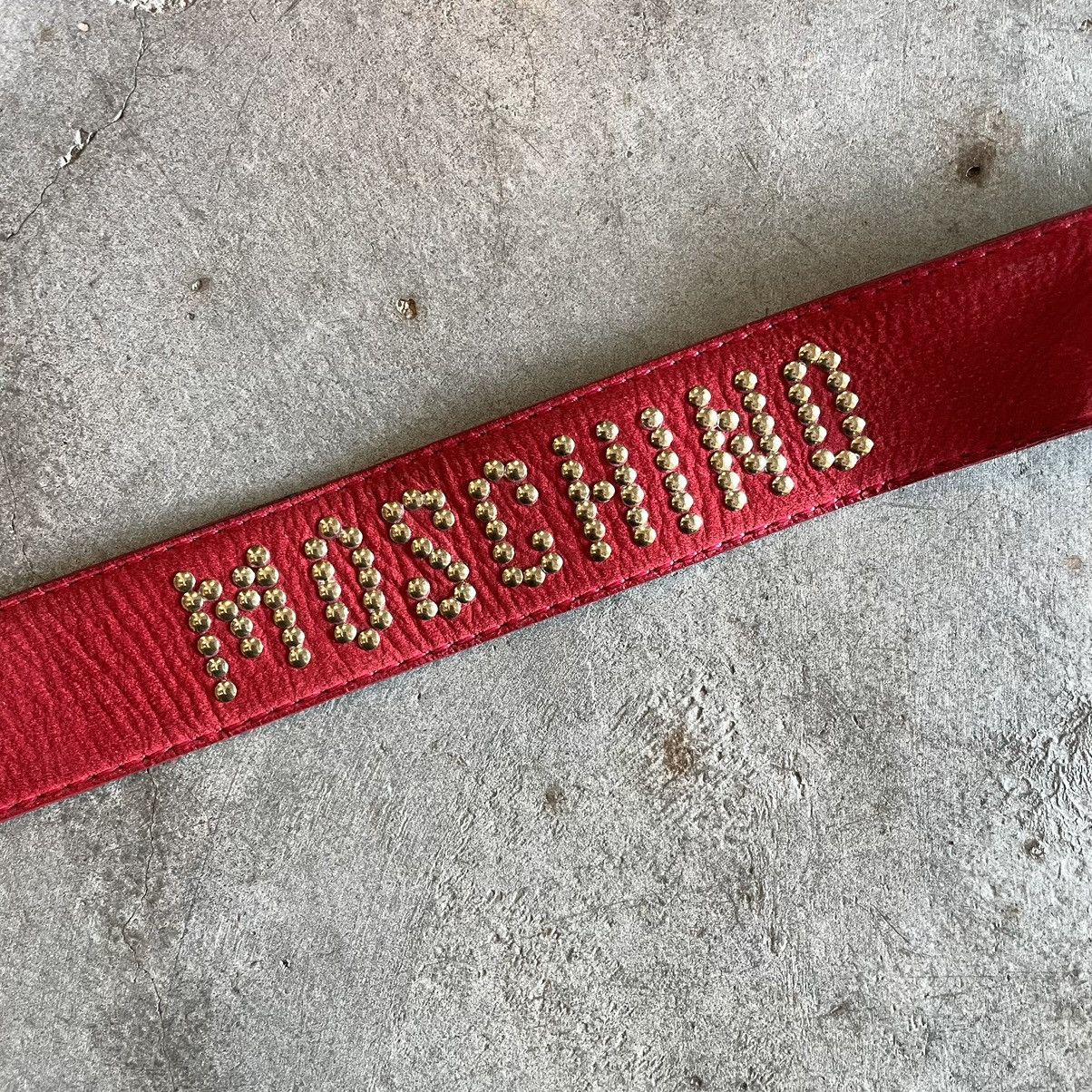 Moschino Moschino Women Leather Belt Size ONE SIZE - 3 Thumbnail