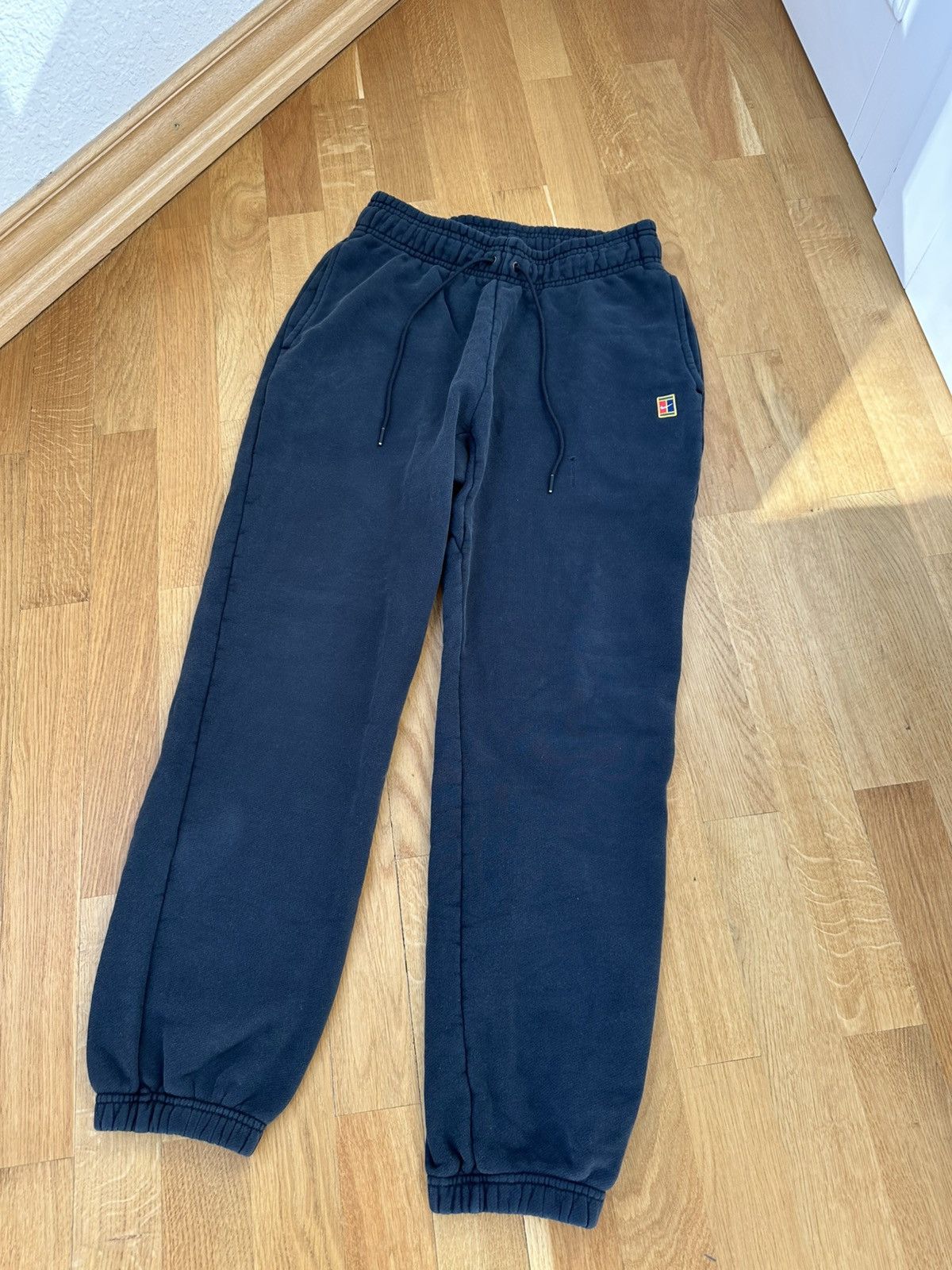 Nike Vintage Nike Court Pants Logo Black Fit Y2K Size US 32 / EU 48 - 5 Thumbnail