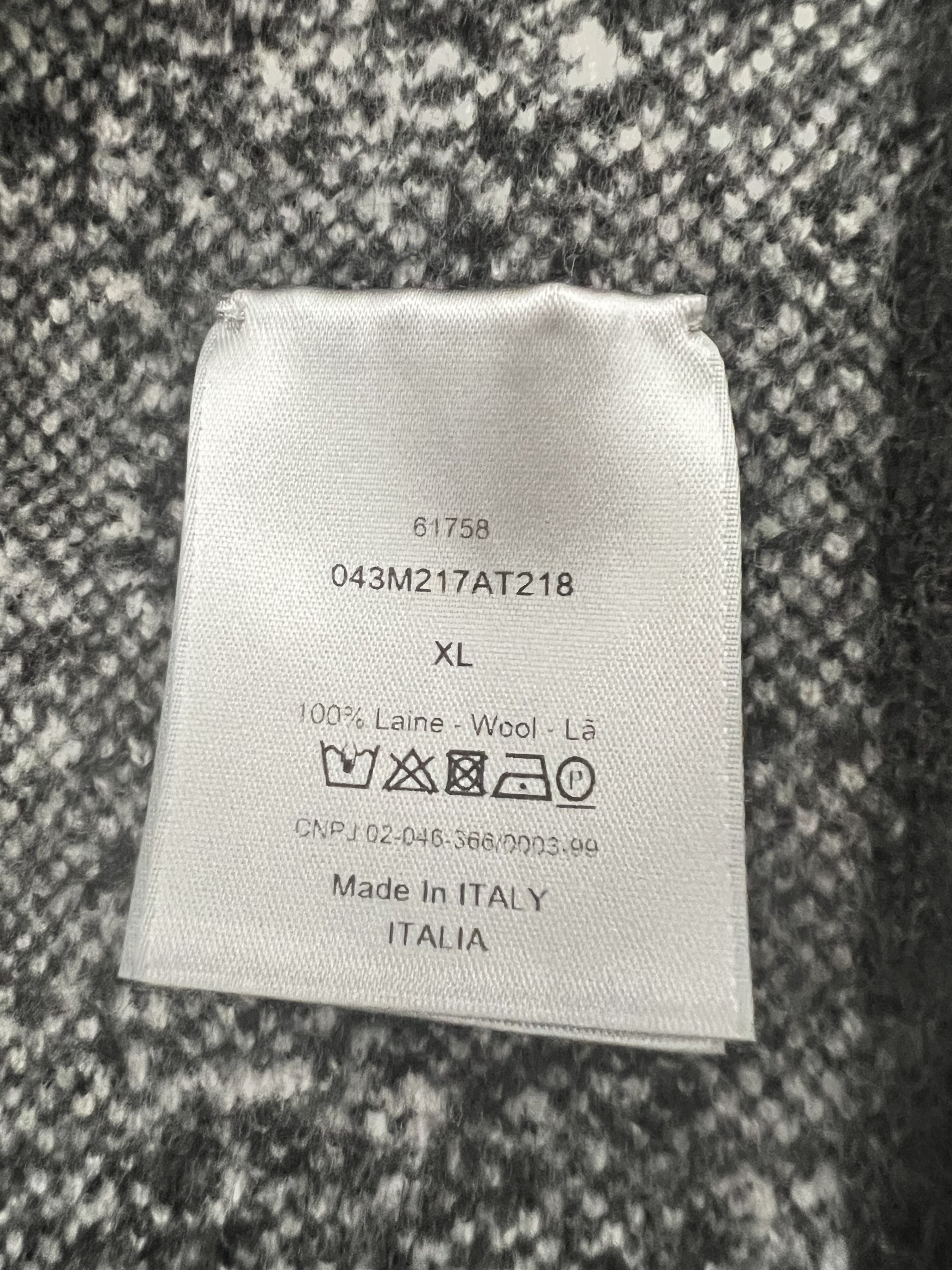 Dior Dior Wool Cardigan With Hood Size US XL / EU 56 / 4 - 14 Thumbnail