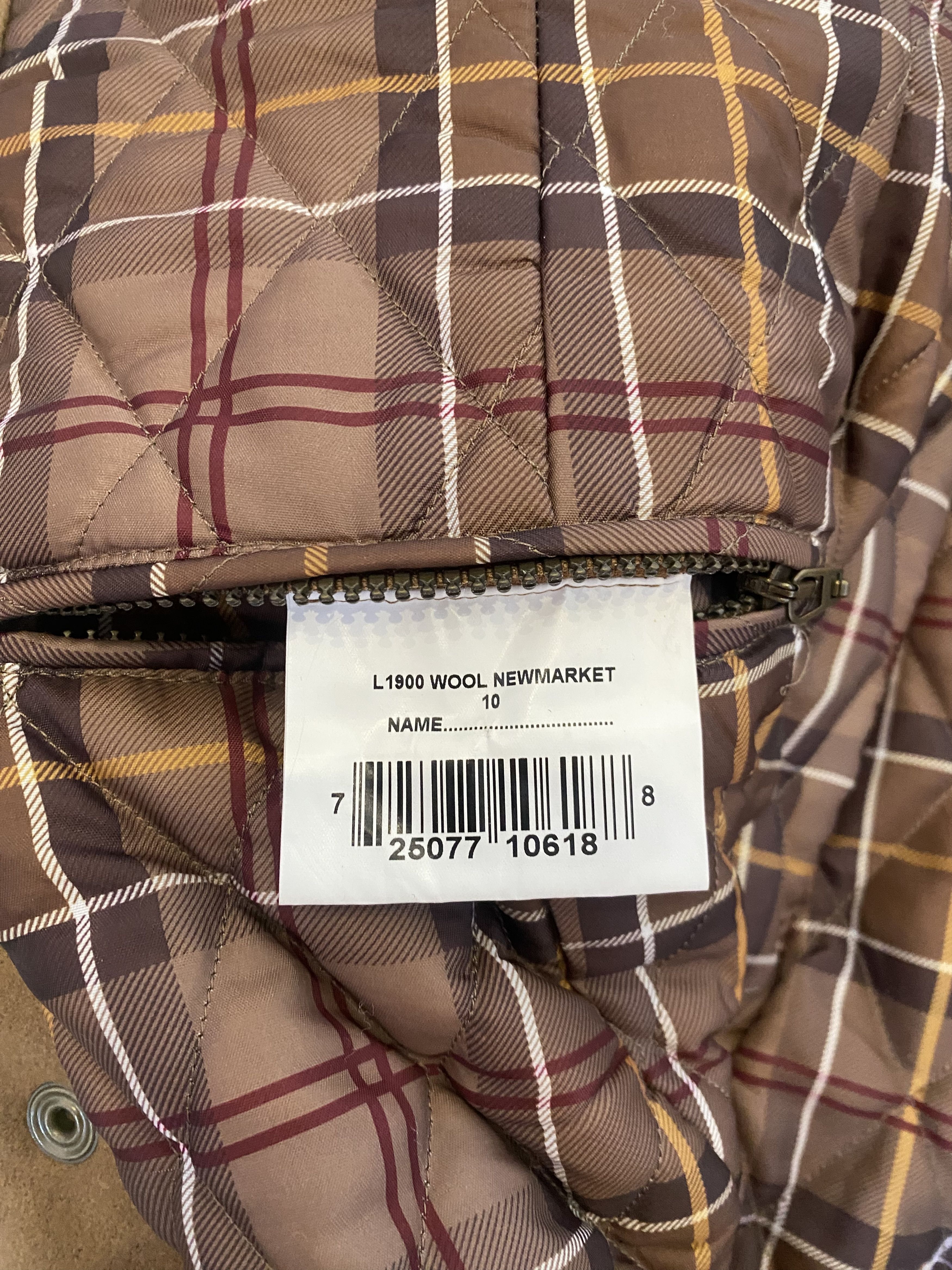 Barbour Barbour Wool Newmarket Jacket Size M Size M / US 6-8 / IT 42-44 - 6 Thumbnail