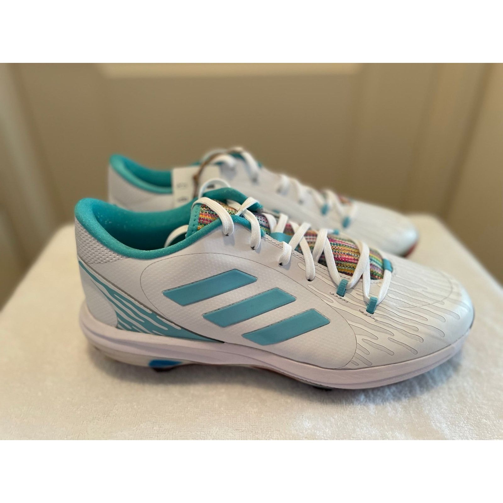 Adidas Adidas Purehustle 2 Dripped Out Softball Cleat- Women’s 11 Size US 11 / IT 41 - 4 Thumbnail