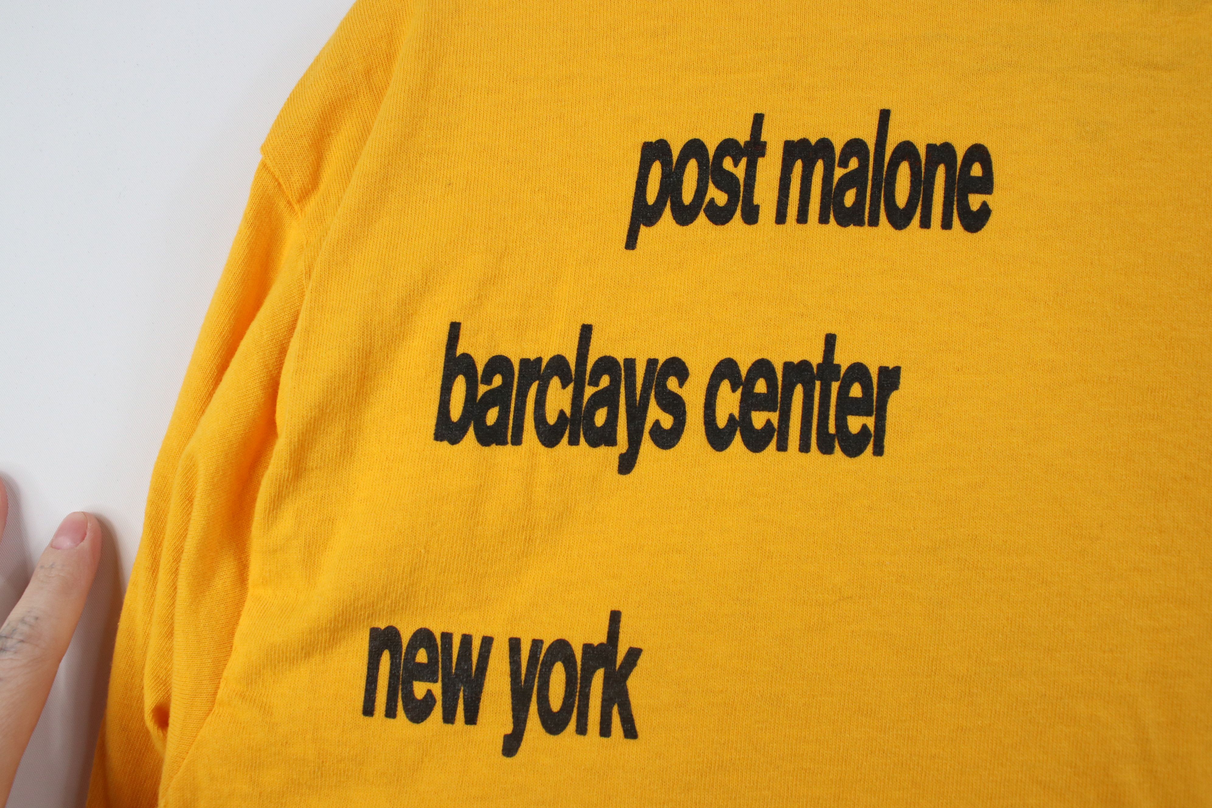 Vintage Vintage Y2K Posty Co 2018 Post Malone Long Sleeve T-Shirt Size US M / EU 48-50 / 2 - 11 Thumbnail