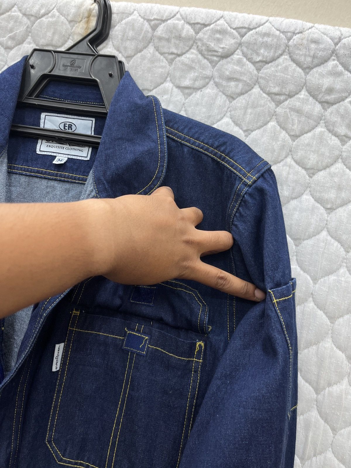 Japanese Brand 🔥🔥🔥ARCHIVE EVENRIVER JAPANESE DENIM OVERALL Size US 34 / EU 50 - 9 Thumbnail