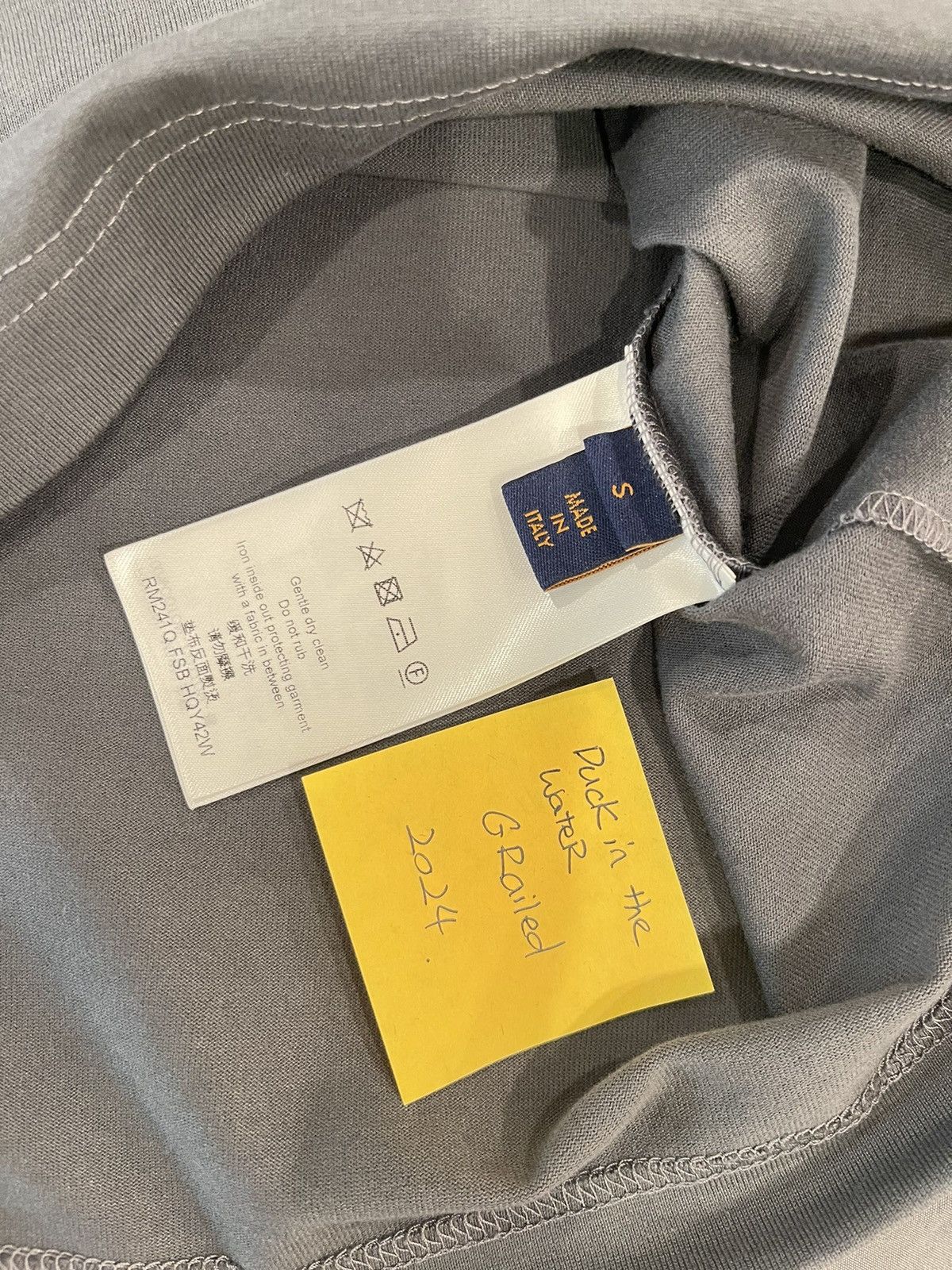 Louis Vuitton Louis Vuitton Gradient Cotton T-Shirt Size US S / EU 44-46 / 1 - 4 Thumbnail