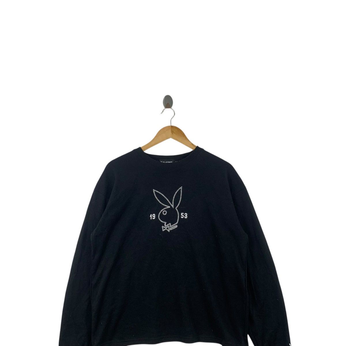 Playboy PLAYBOY MAGAZINE COVER Playmate Bunny Sweatshirt Sweater Size L / US 10 / IT 46 - 3 Thumbnail