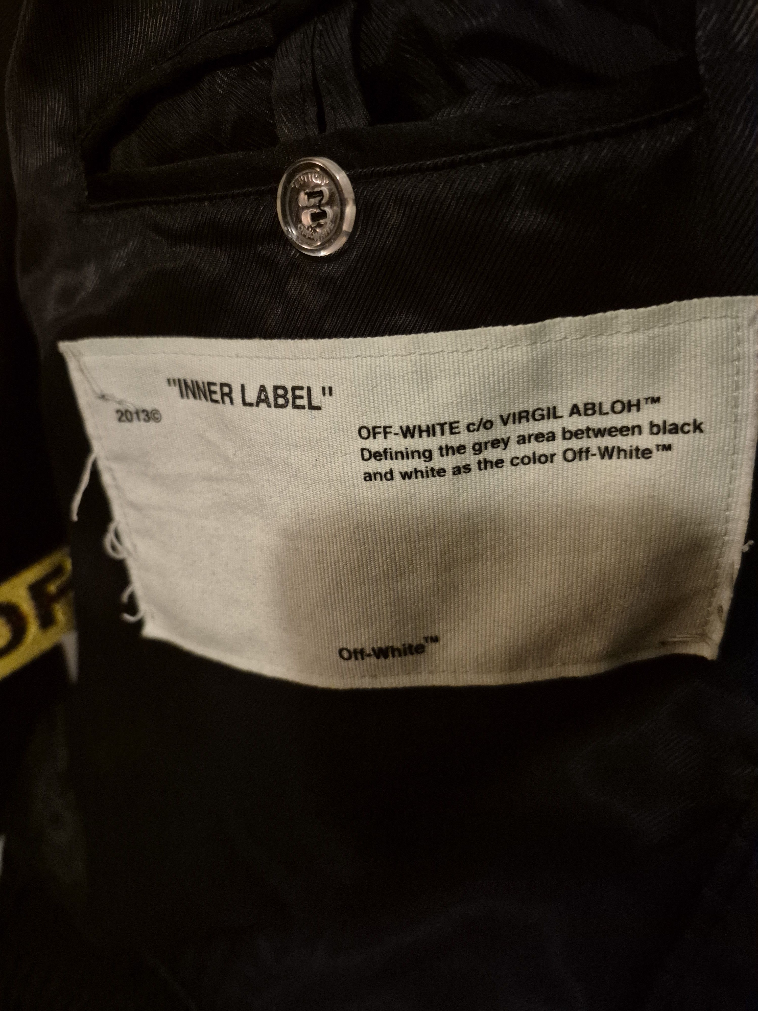 Off-White Off White Tiger embroidered Arrow Printed Bomber Jacket Size US L / EU 52-54 / 3 - 3 Thumbnail