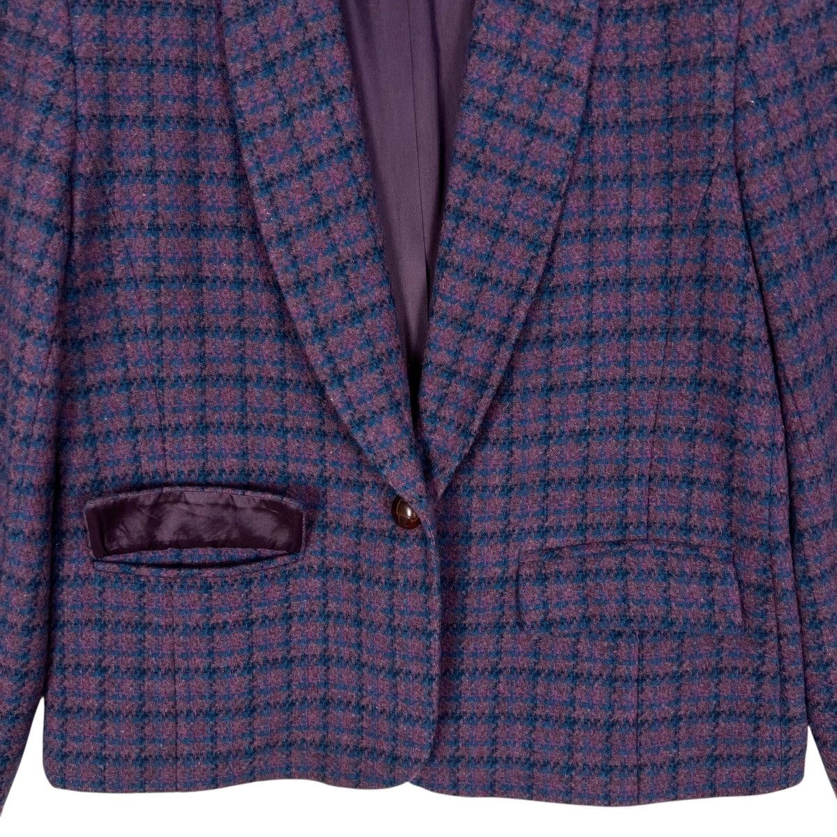 Pendleton Vintage Pendleton Women Checkered Virgin Wool Blazer Jacket Size L / US 10 / IT 46 - 3 Thumbnail