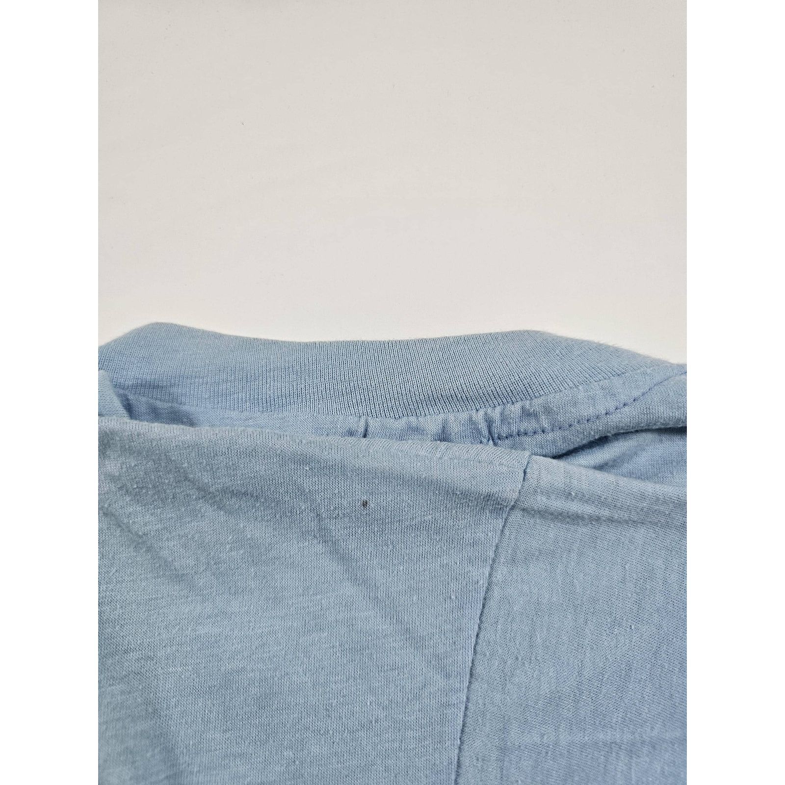 Hanes YPG Kids are Huggable T-Shirt 50/50 BLUE Hanes Sz M-L Vtg Size US L / EU 52-54 / 3 - 5 Thumbnail