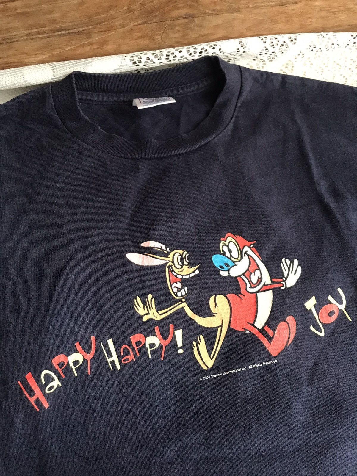 Vintage Vintage 2001 Ren & Stimpy tshirt Size US M / EU 48-50 / 2 - 1 Thumbnail