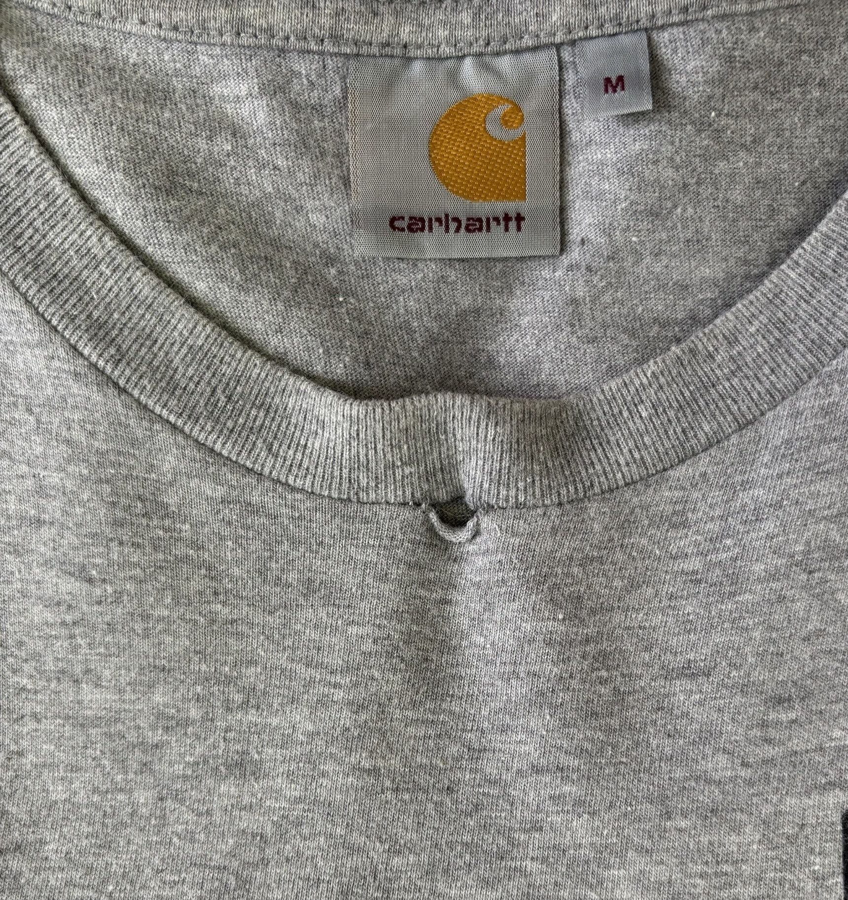 Carhartt Carhartt Team Pocket Gray T-shirt Medium Size US M / EU 48-50 / 2 - 19 Thumbnail