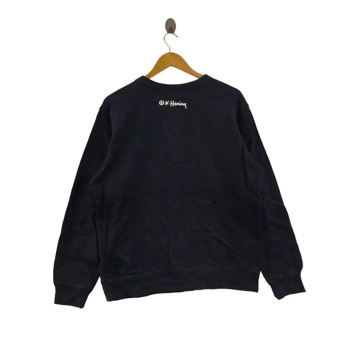 Keith Haring Vintage KEITH HARING NEW YORK 85 Pop Art Sweatshirt Pullover Size L / US 10 / IT 46 - 6 Thumbnail
