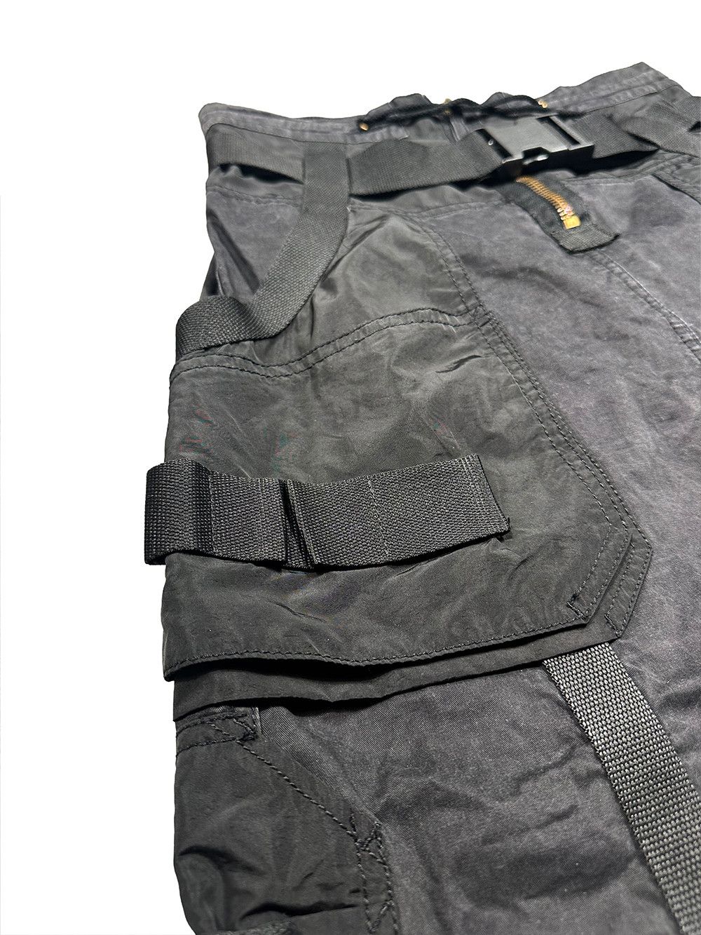 Jean Paul Gaultier Jean Paul Gaultier AW03 Bondage Cargo Skirt Size 28" / US 6 / IT 42 - 9 Thumbnail