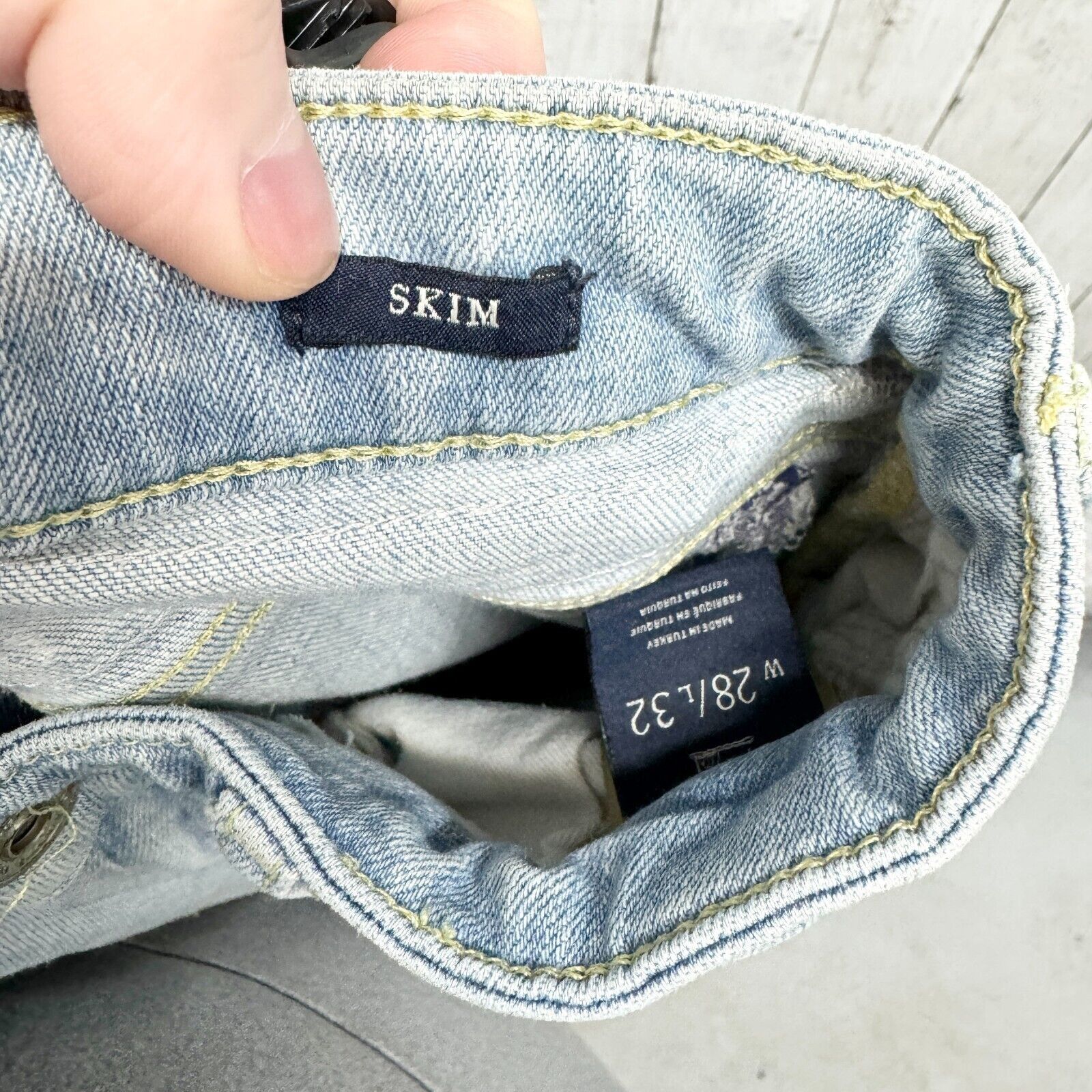 Scotch & Soda Scotch & Soda Jeans Sz 28/32 Distressed Skim Low Rise Ripped Size US 28 / EU 44 - 6 Thumbnail