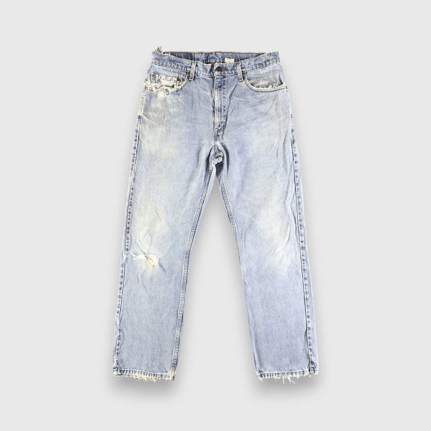 Levi's Vintage 90s Light Wash Levis 505 Jeans-J3346 Size US 33 - 1 Thumbnail