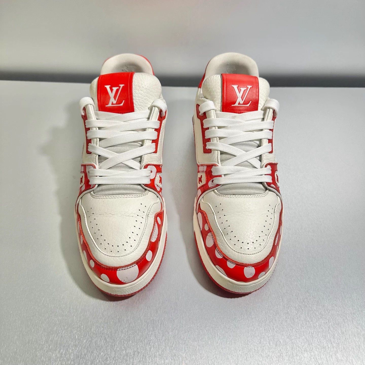 Louis Vuitton Louis Vuitton x Yayoi Kusama Trainer 6/40 Mint Size US 7 / EU 40 - 2 Thumbnail