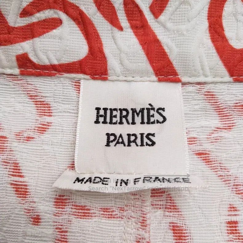 Hermes Hermes Cotton Printed Pig Nose Button Long Trousers Size 42" / US 20 - 4 Thumbnail