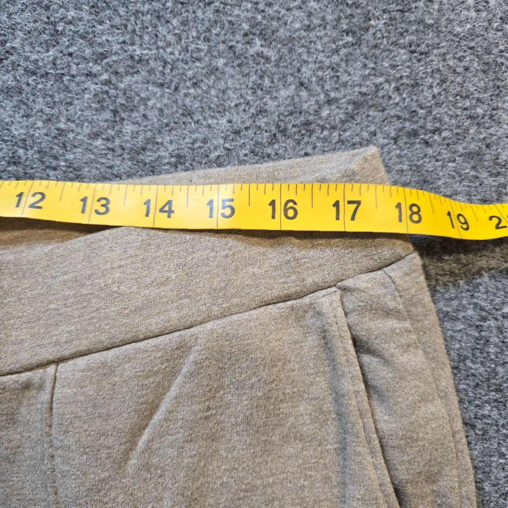 J. Jill J. Jill Pants Womens L Beige Tranquility Fleece Sweatpants Skinny Leg Casual Lounge Clothing Size 36" / US 14 / IT 50 - 5 Thumbnail