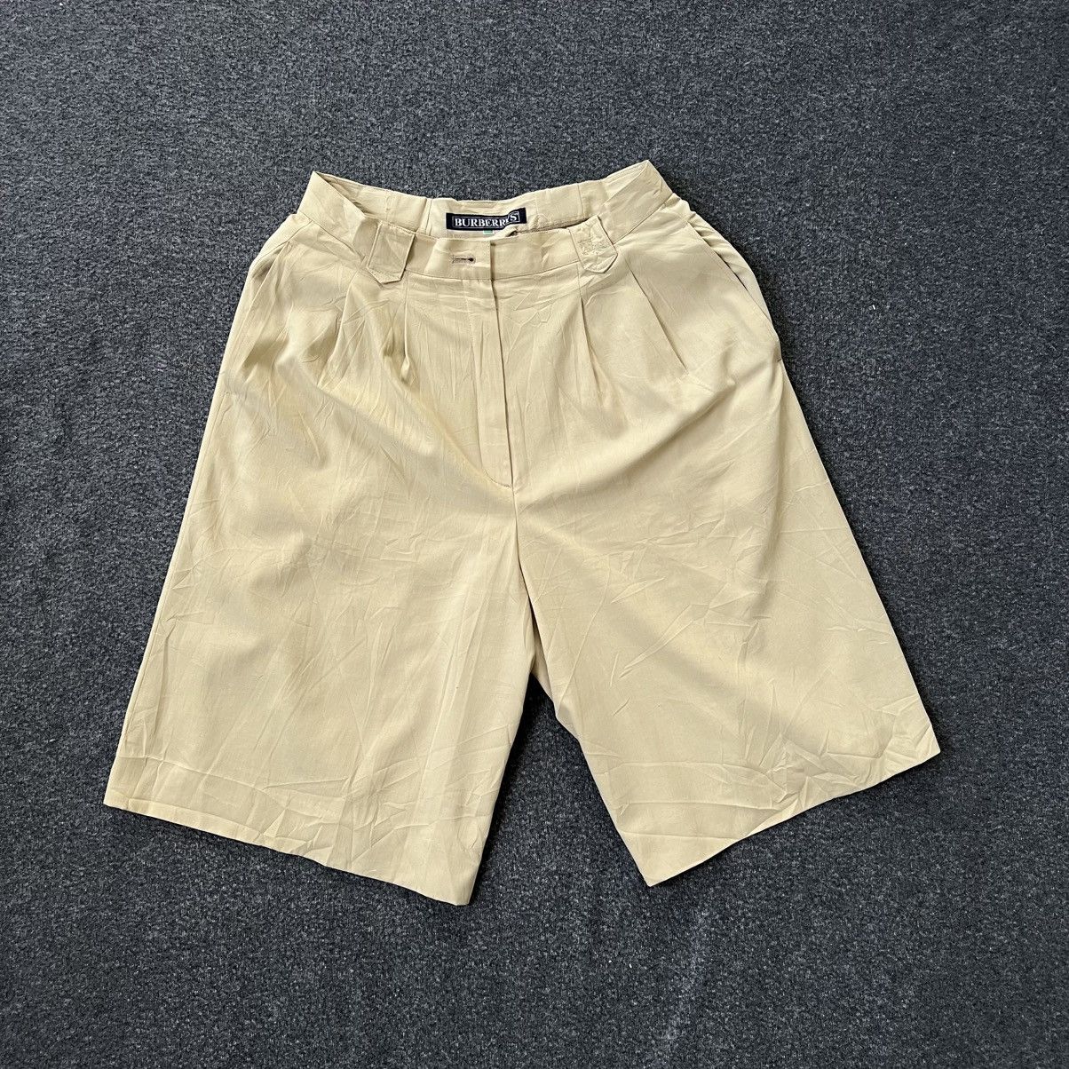 Burberry Burberrys bermuda short pants vintage woman Size 27" / US 4 / IT 40 - 1 Thumbnail