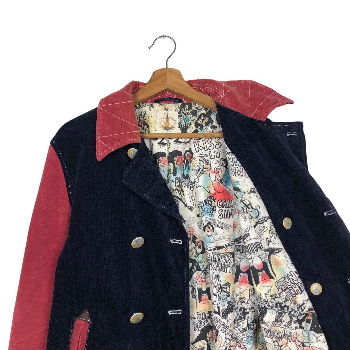 Japanese Brand 📌Vintage Biker Jacket Cricky Mountain Project Double Breast Size US M / EU 48-50 / 2 - 13 Thumbnail